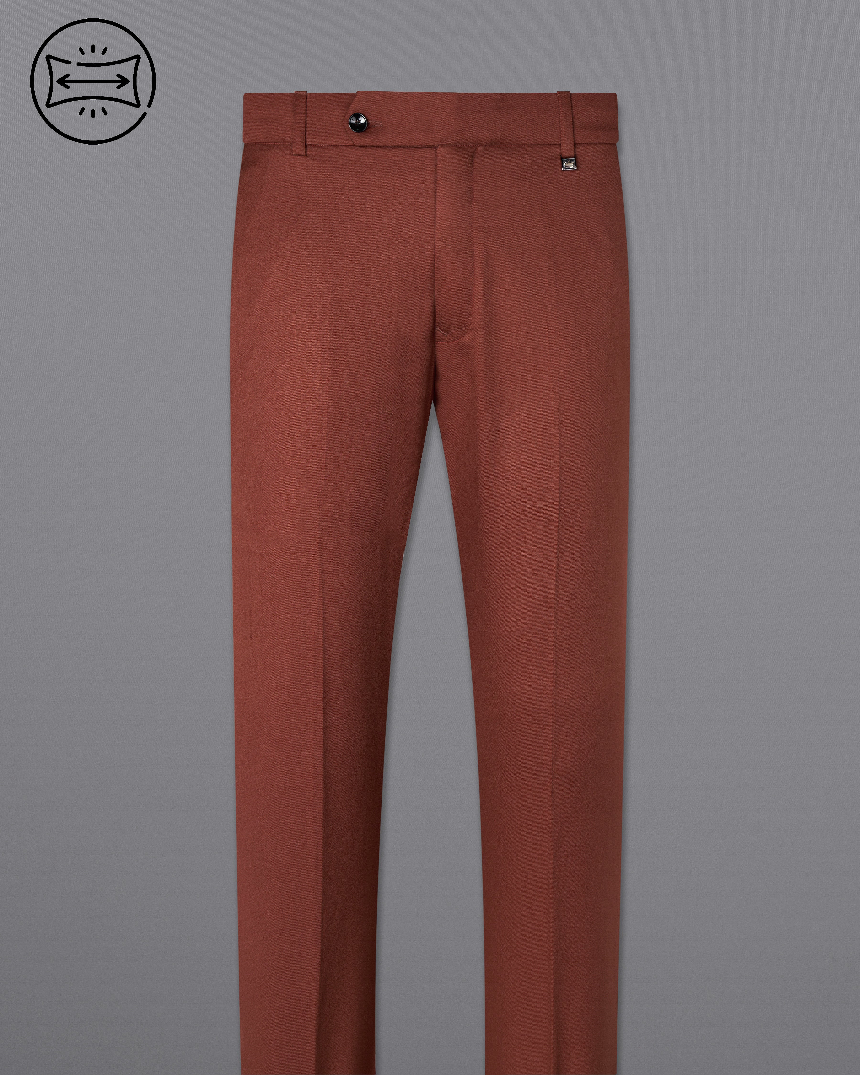 Ironstone Red Stretchable traveler Pant T2697-28, T2697-30, T2697-32, T2697-34, T2697-36, T2697-38, T2697-40, T2697-42, T2697-44