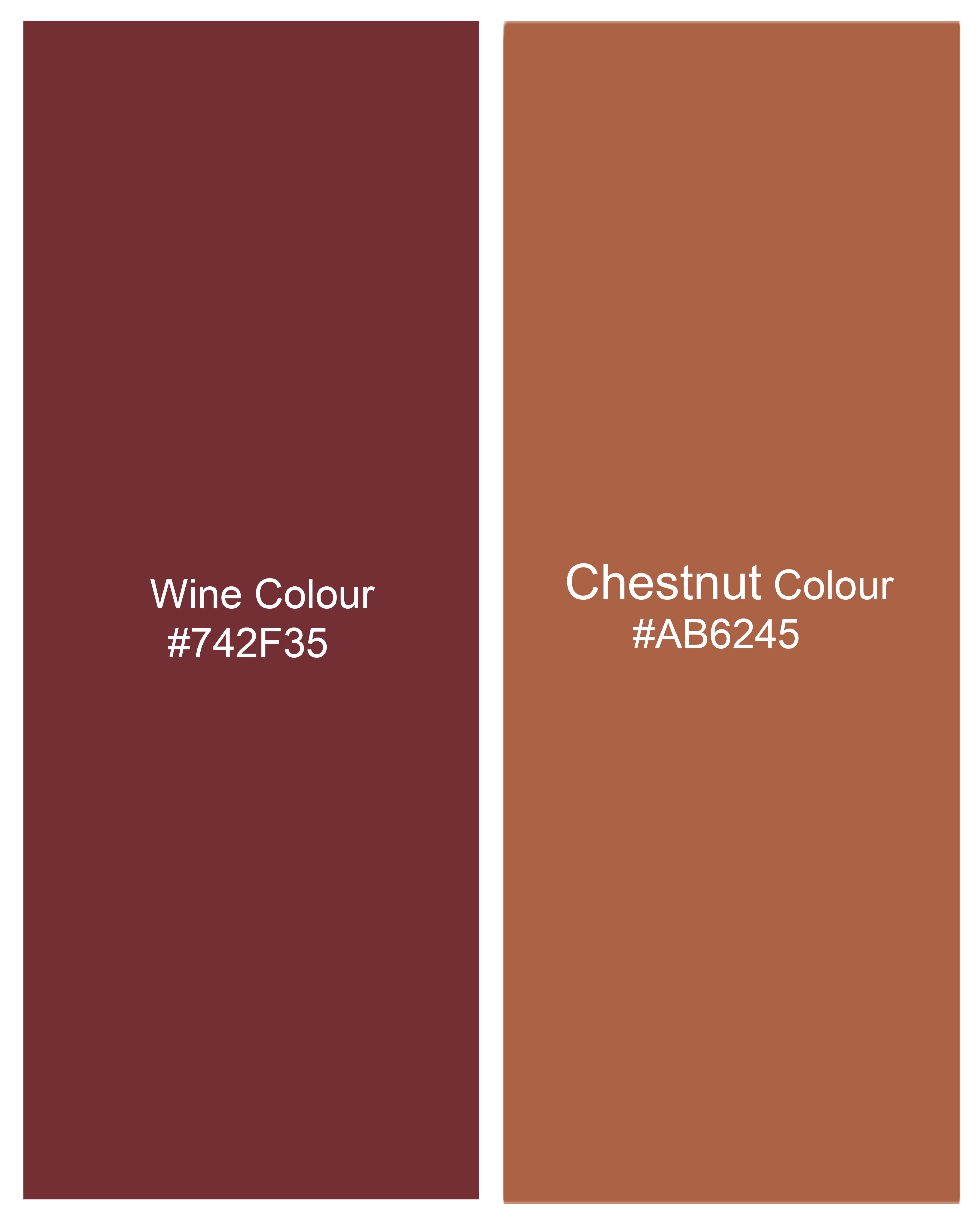 Wine and Chestnut Brown Plaid Pant T2722-28, T2722-30, T2722-32, T2722-34, T2722-36, T2722-38, T2722-40, T2722-42, T2722-44