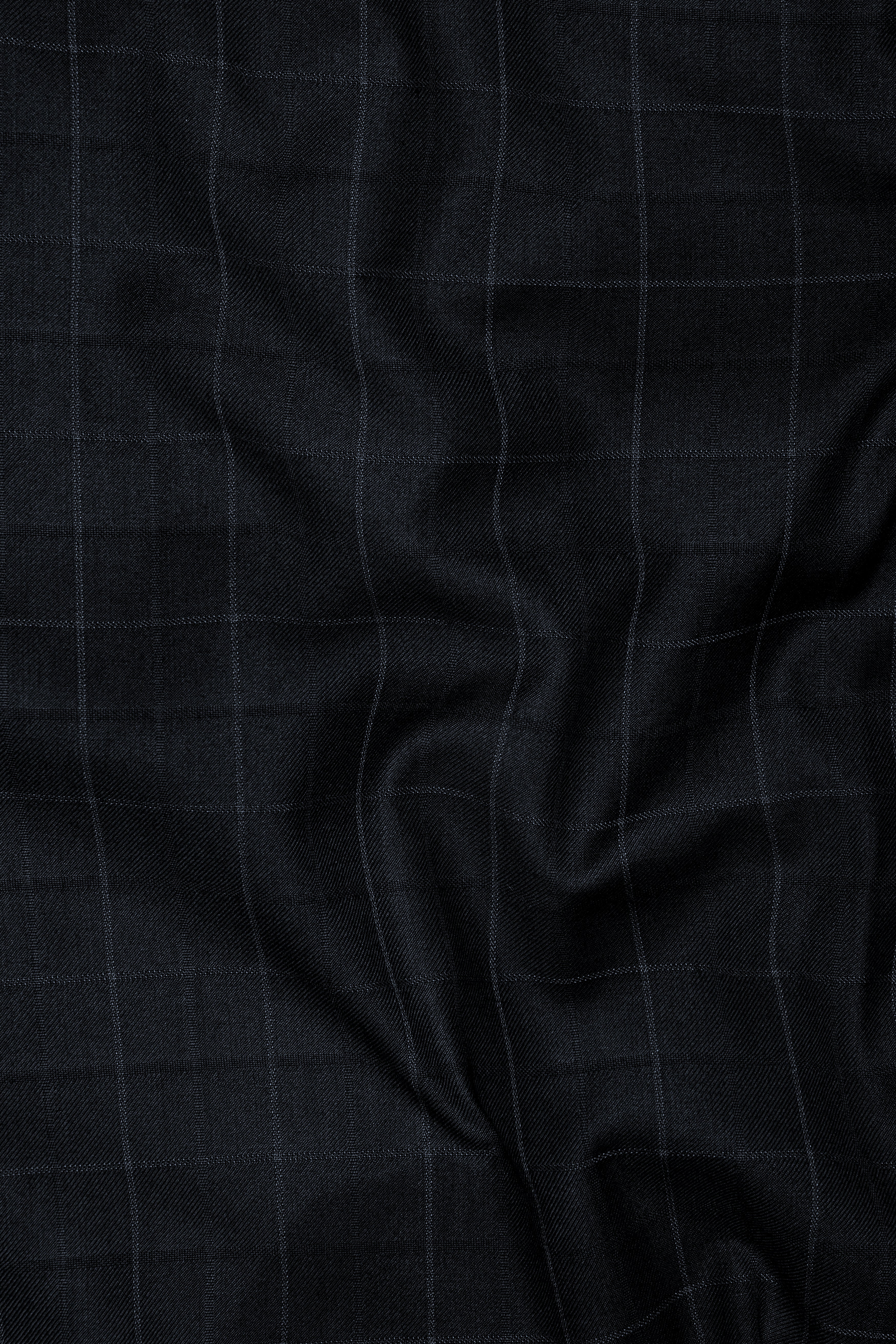 Jade Black Subtle Checkered Wool Rich Pant T2909-SW-28, T2909-SW-30, T2909-SW-32, T2909-SW-34, T2909-SW-36, T2909-SW-38, T2909-SW-40, T2909-SW-42, T2909-SW-44