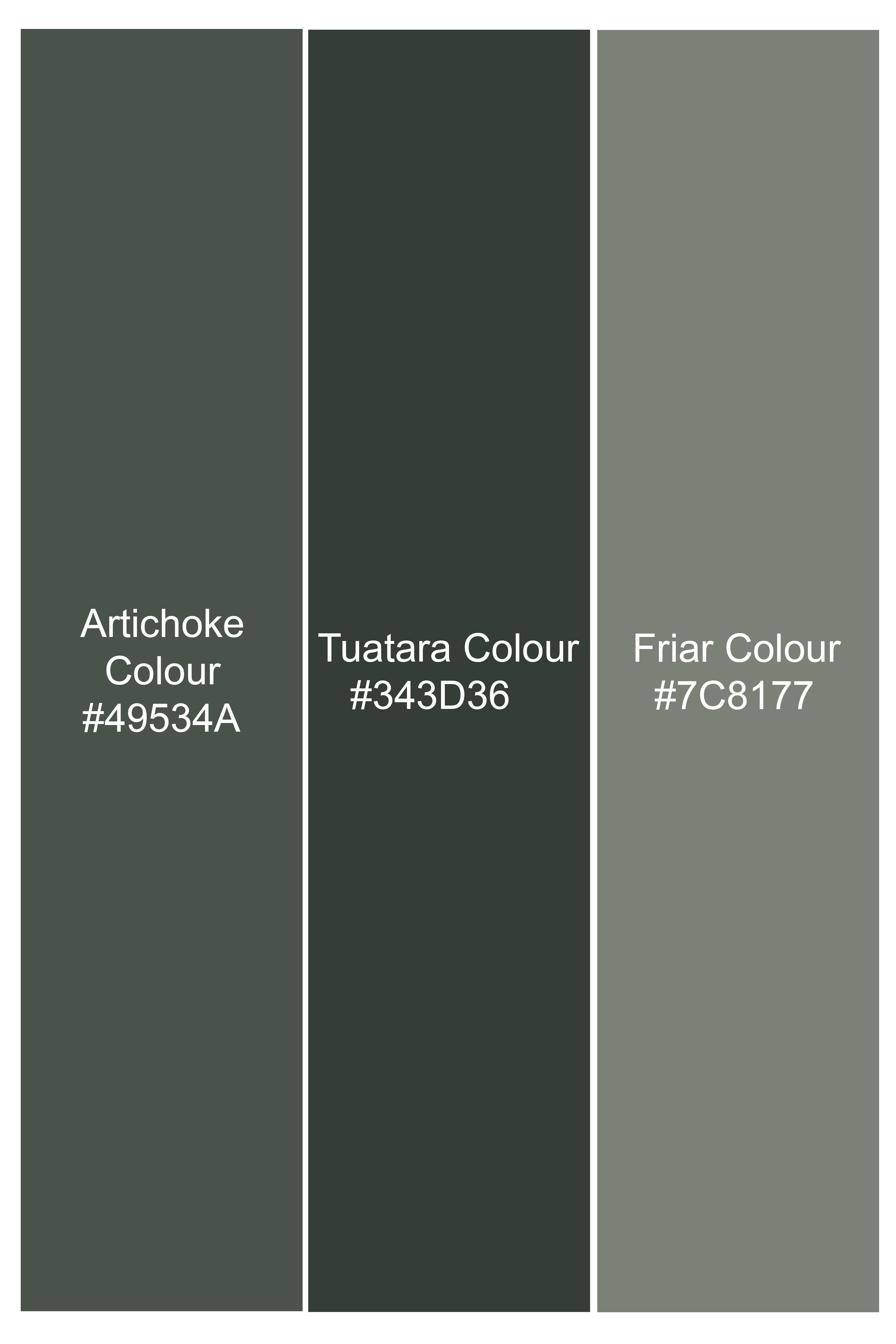 Artichoke Green Checkered Wool Rich Pant T2913-SW-28, T2913-SW-30, T2913-SW-32, T2913-SW-34, T2913-SW-36, T2913-SW-38, T2913-SW-40, T2913-SW-42, T2913-SW-44