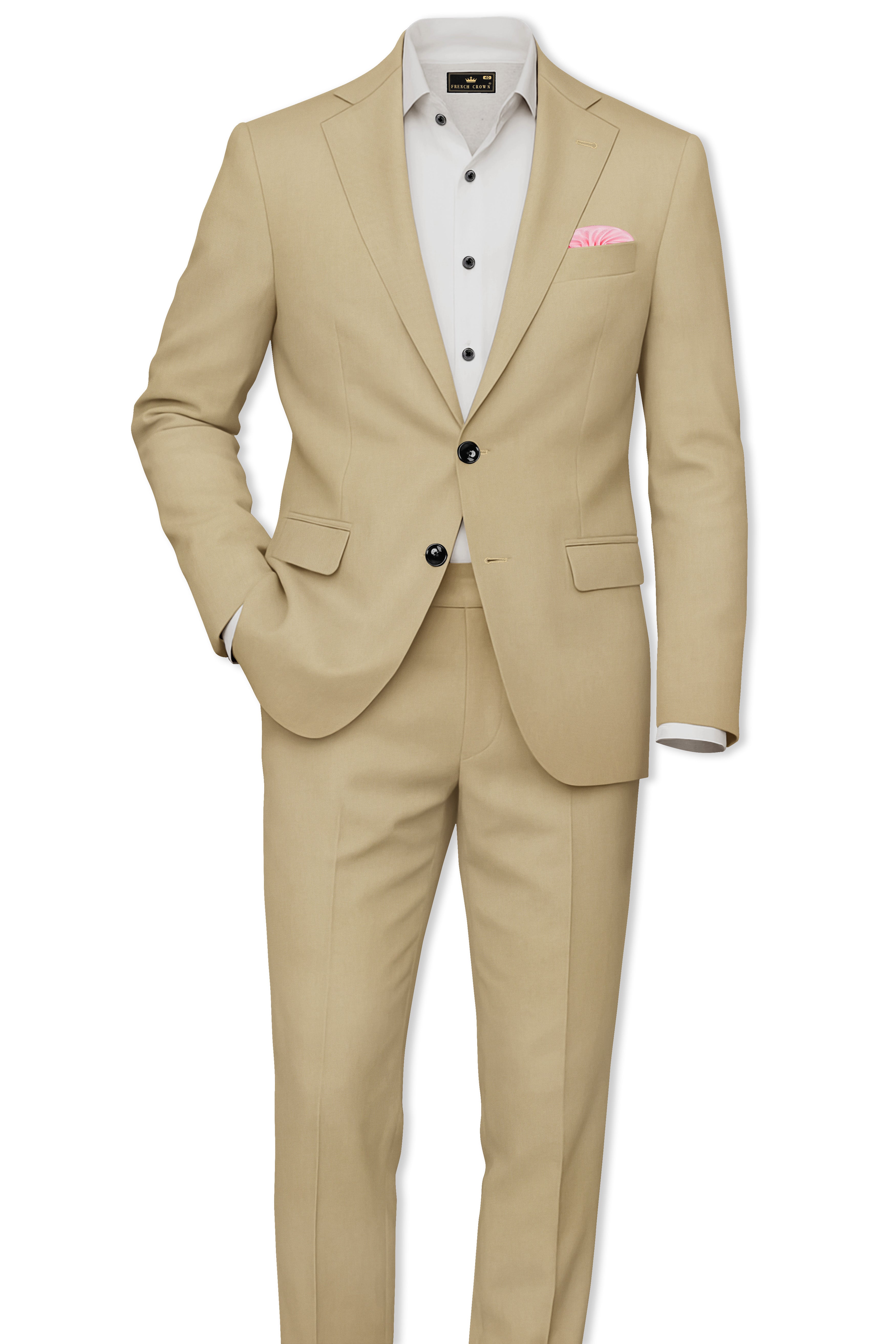 Yuma Cream Wool Rich Pant