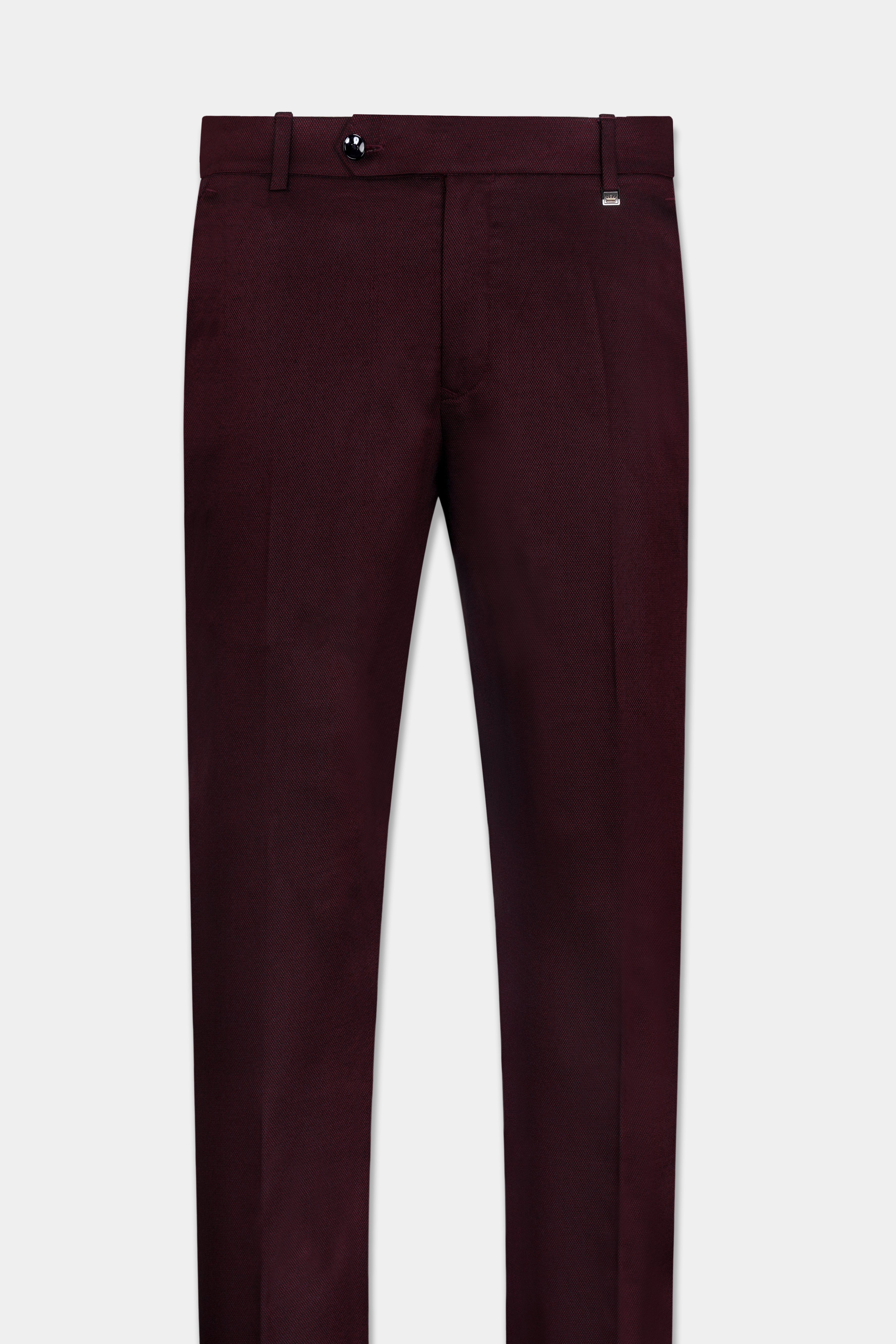 Heath Maroon Wool Rich Stretchable Pant T2948-SW-28, T2948-SW-30, T2948-SW-32, T2948-SW-34, T2948-SW-36, T2948-SW-38, T2948-SW-40, T2948-SW-42, T2948-SW-44