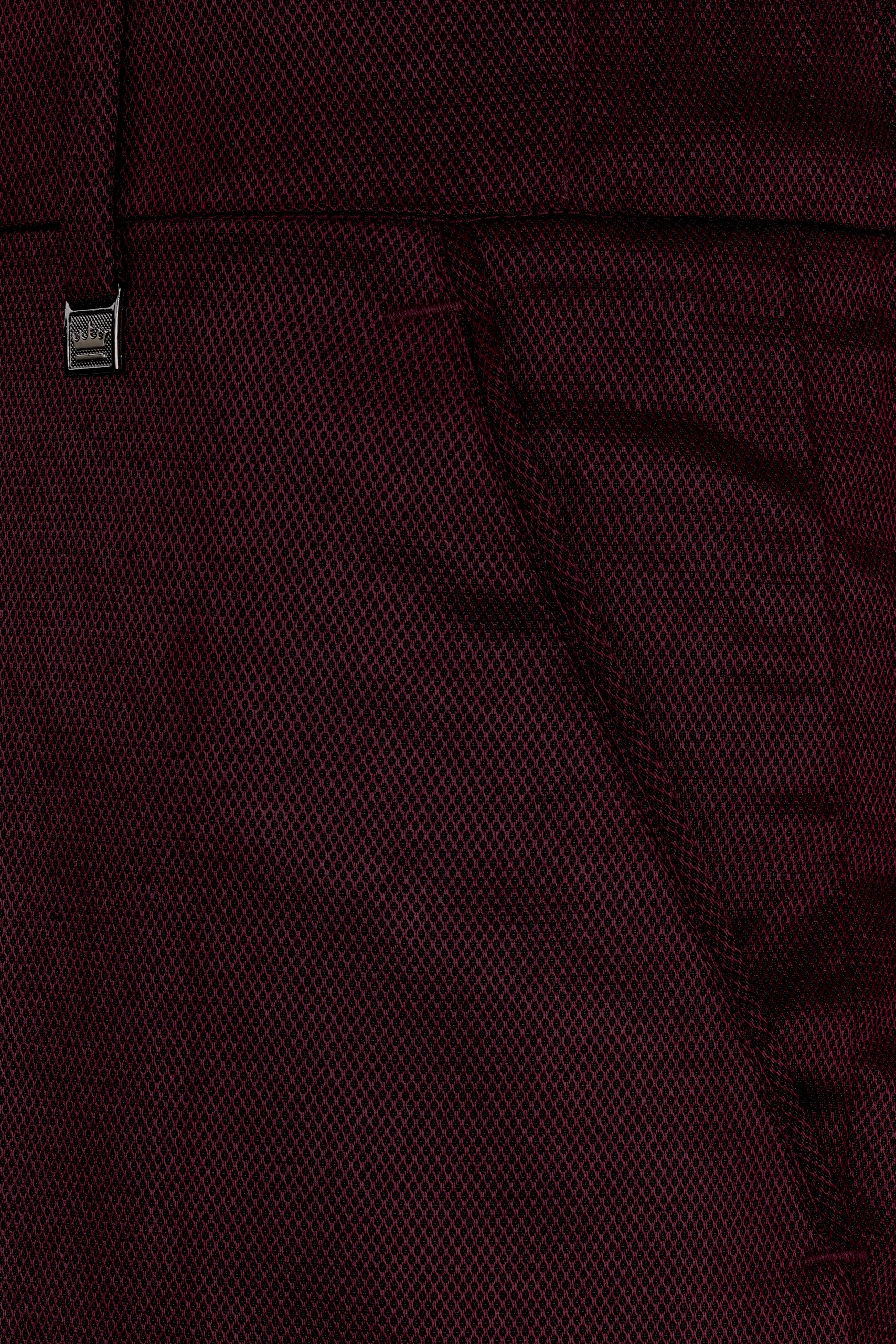 Heath Maroon Wool Rich Stretchable Pant T2948-SW-28, T2948-SW-30, T2948-SW-32, T2948-SW-34, T2948-SW-36, T2948-SW-38, T2948-SW-40, T2948-SW-42, T2948-SW-44