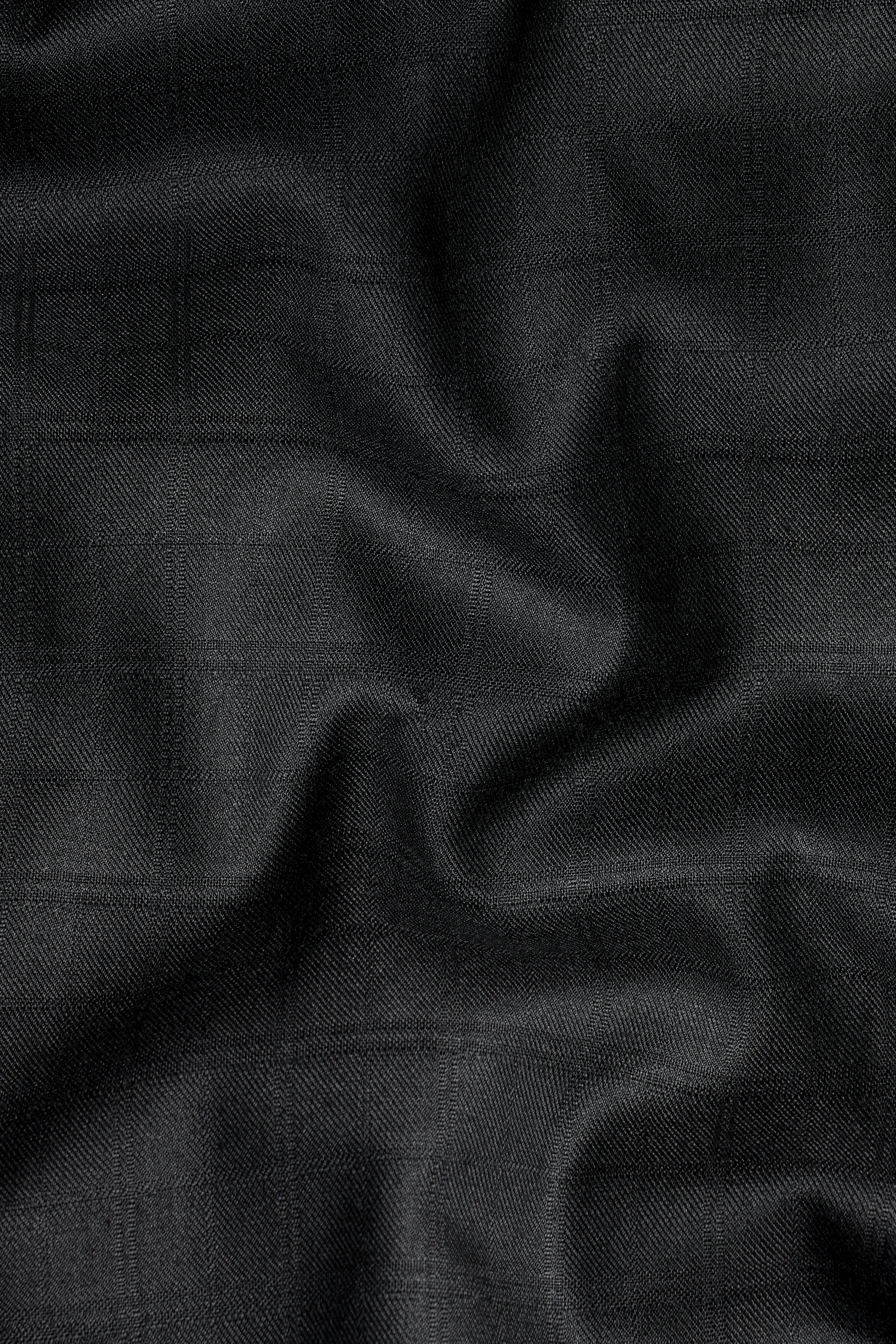 Abbey Gray Subtle Checkered Wool Rich Pant T3053-28, T3053-30, T3053-32, T3053-34, T3053-36, T3053-38, T3053-40, T3053-42, T3053-44