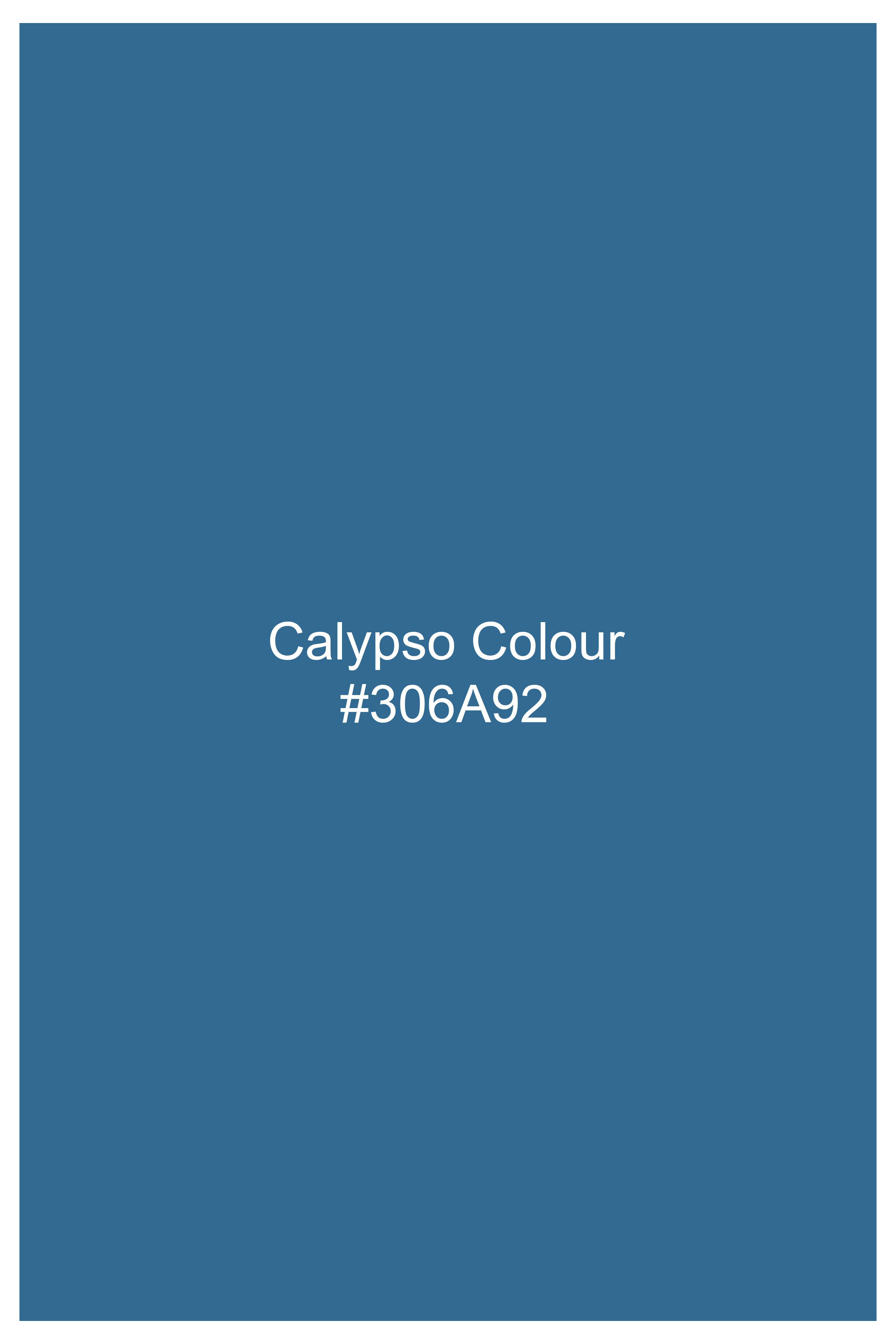 Calypso Blue Wool Rich Pant T3064-28, T3064-30, T3064-32, T3064-34, T3064-36, T3064-38, T3064-40, T3064-42, T3064-44