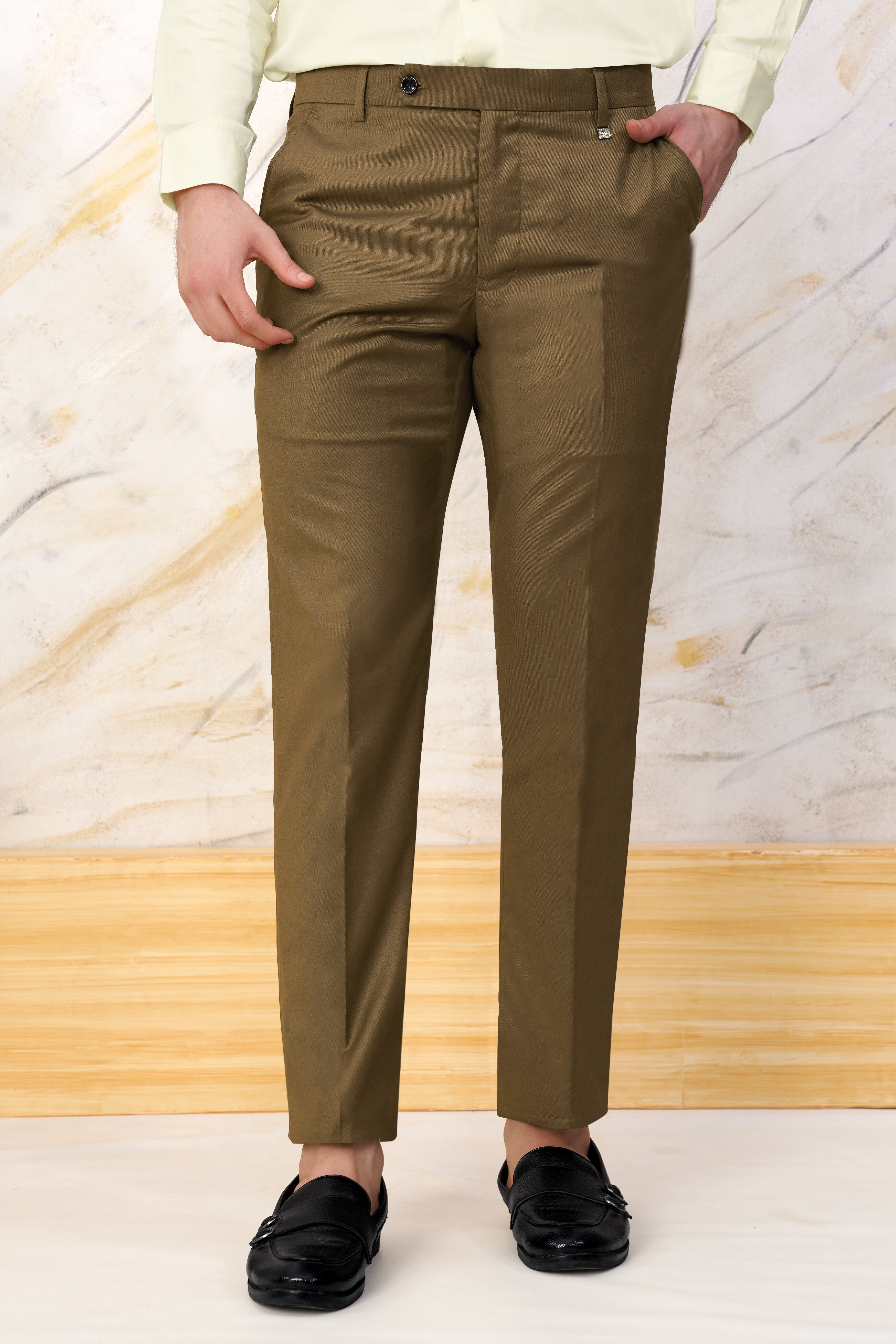 Tortilla Brown Wool Rich Pant T3068-28, T3068-30, T3068-32, T3068-34, T3068-36, T3068-38, T3068-40, T3068-42, T3068-44