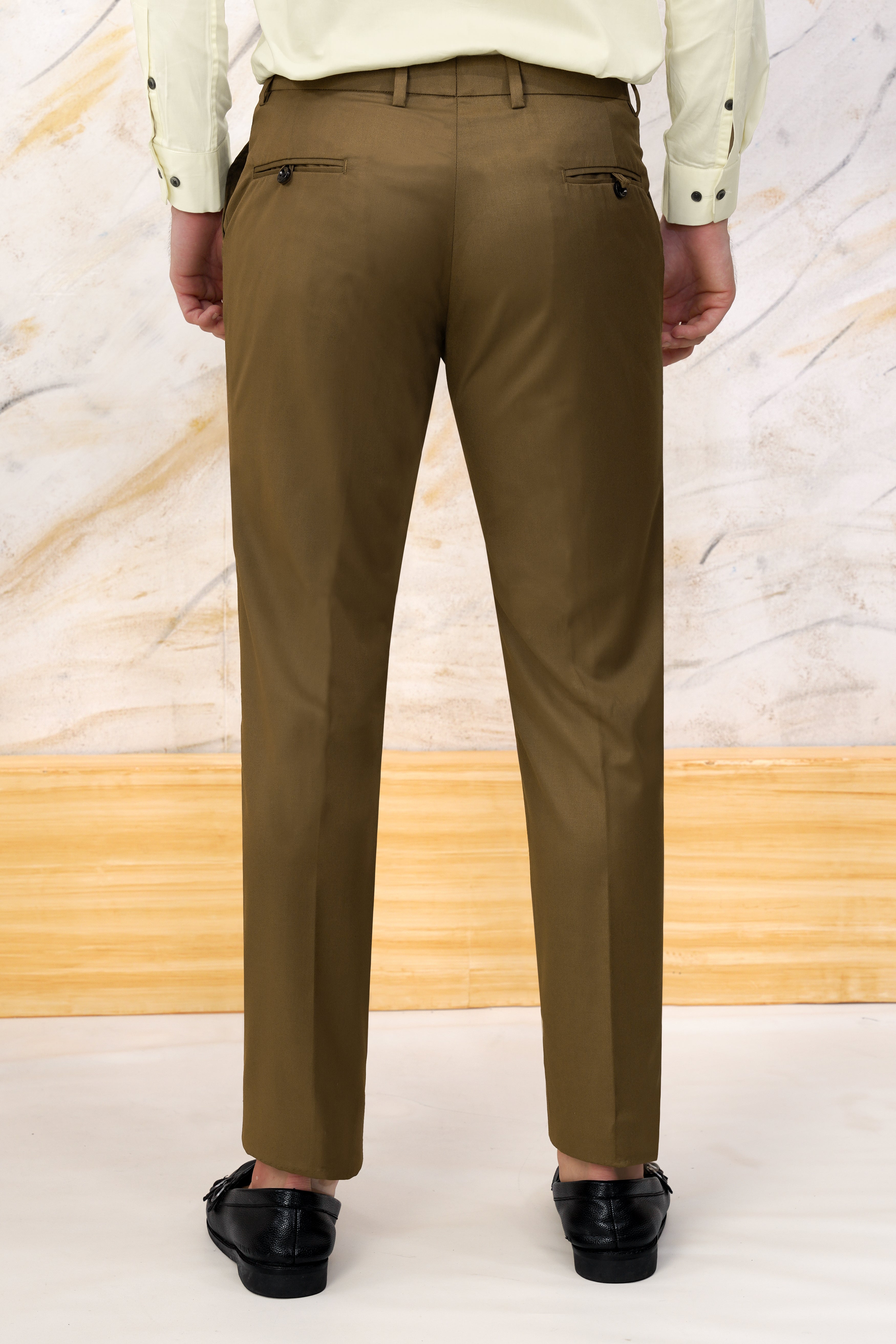 Tortilla Brown Wool Rich Pant T3068-28, T3068-30, T3068-32, T3068-34, T3068-36, T3068-38, T3068-40, T3068-42, T3068-44