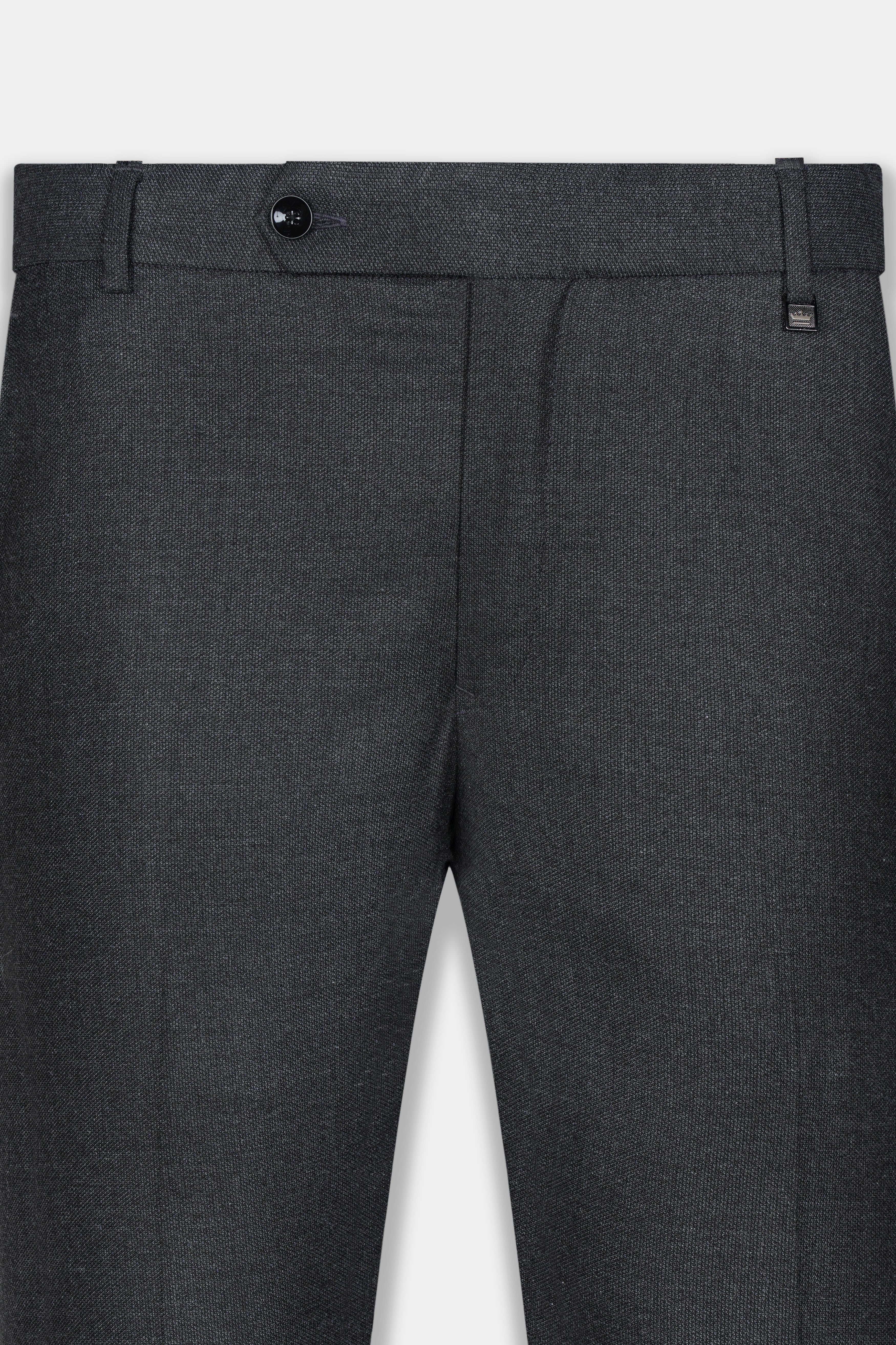 Gunmetal Grey Wool Rich Pant T3069-28, T3069-30, T3069-32, T3069-34, T3069-36, T3069-38, T3069-40, T3069-42, T3069-44