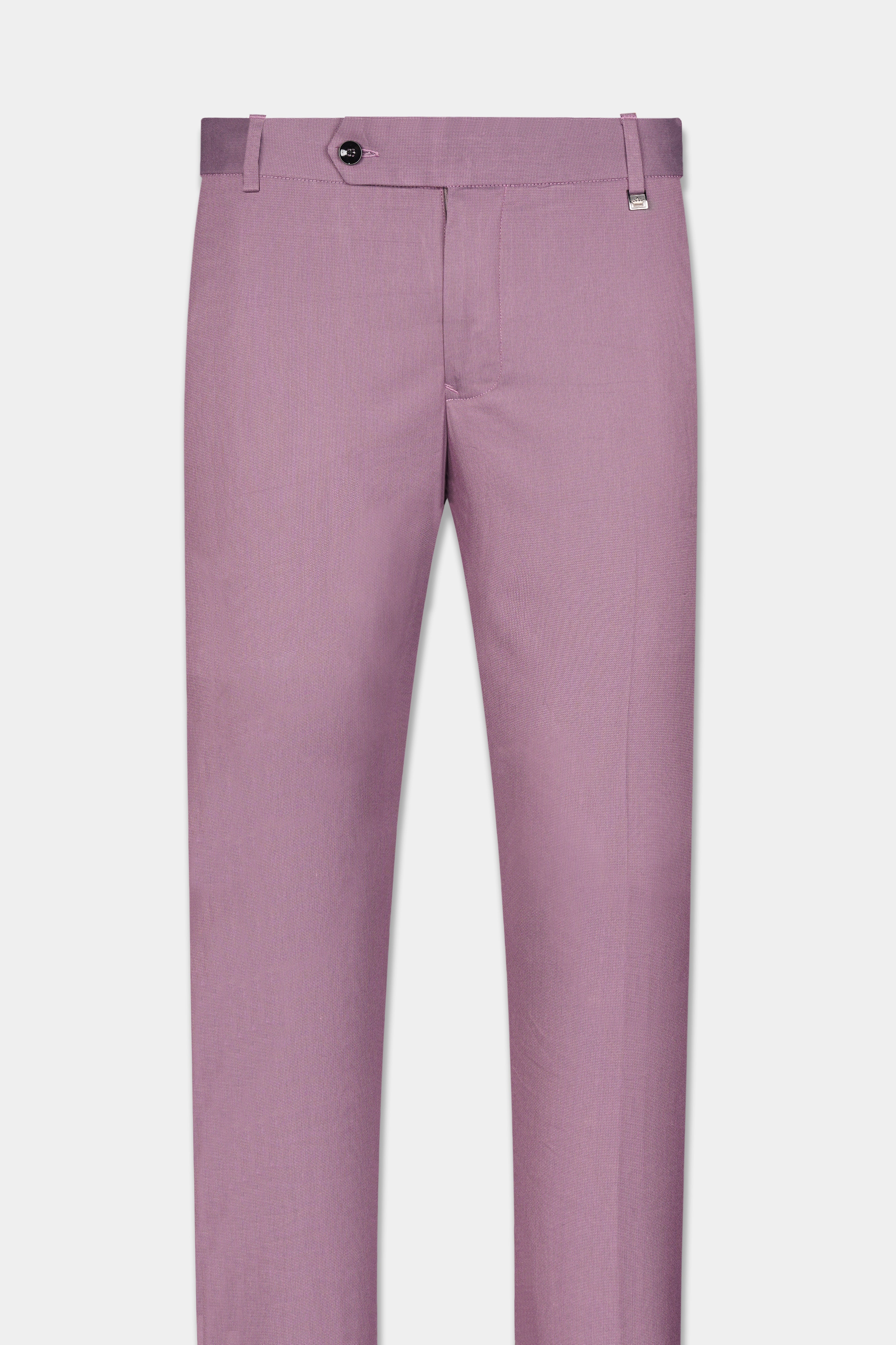 Orchid Lavender Stretchable Waistband Premium Cotton Pant T3071-SW-28, T3071-SW-30, T3071-SW-32, T3071-SW-34, T3071-SW-36, T3071-SW-38, T3071-SW-40, T3071-SW-42, T3071-SW-44