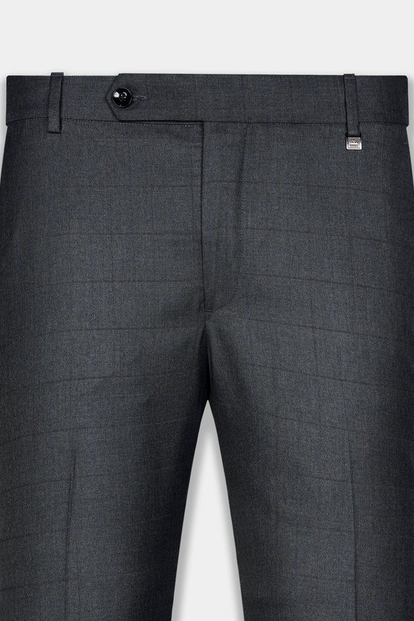 Arsenic Grey Wool Rich Pant T3072-28, T3072-30, T3072-32, T3072-34, T3072-36, T3072-38, T3072-40, T3072-42, T3072-44