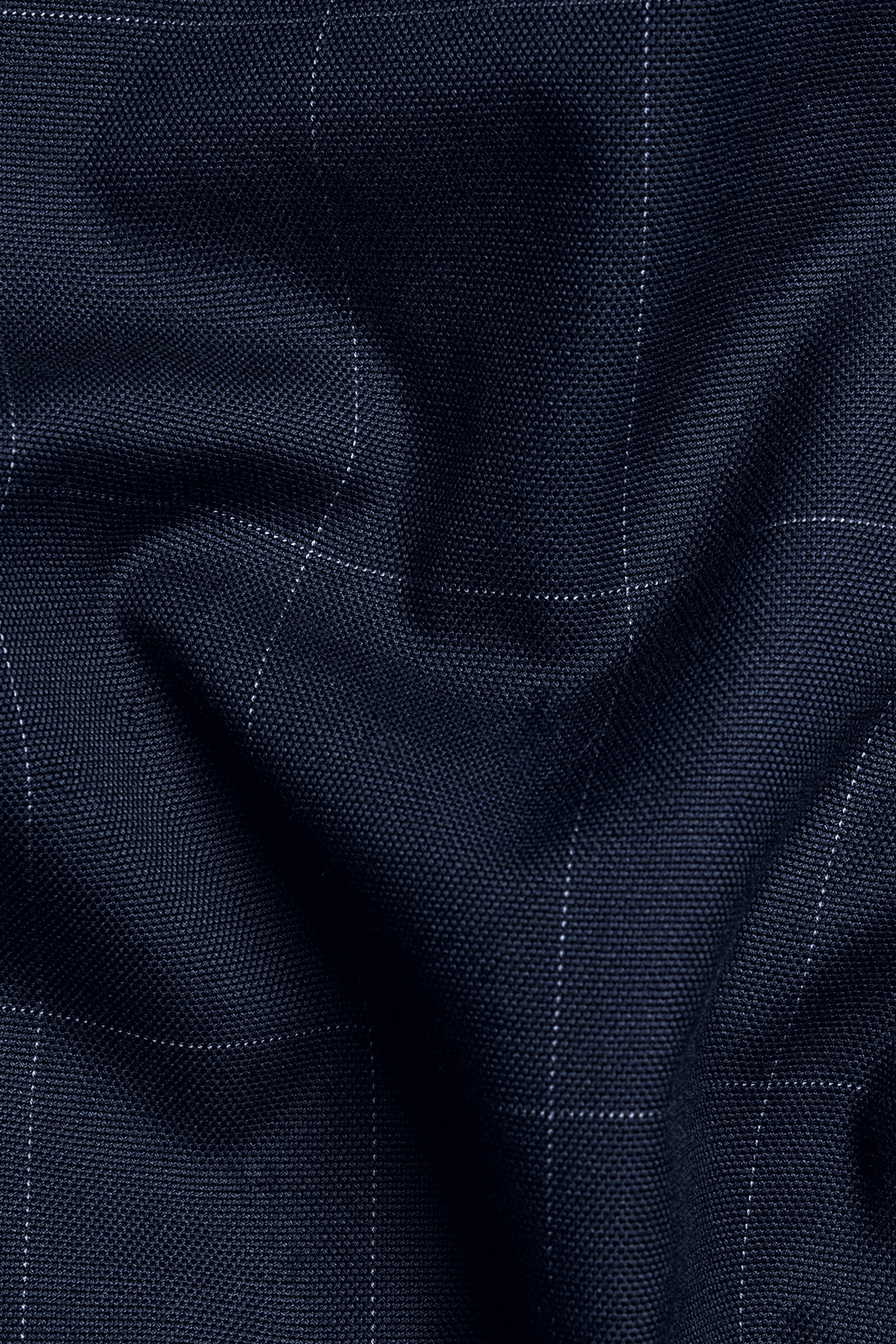 Ebony Blue and Bright White Windowpane Stretchable Waistband Premium Cotton Pant T3074-SW-28, T3074-SW-30, T3074-SW-32, T3074-SW-34, T3074-SW-36, T3074-SW-38, T3074-SW-40, T3074-SW-42, T3074-SW-44