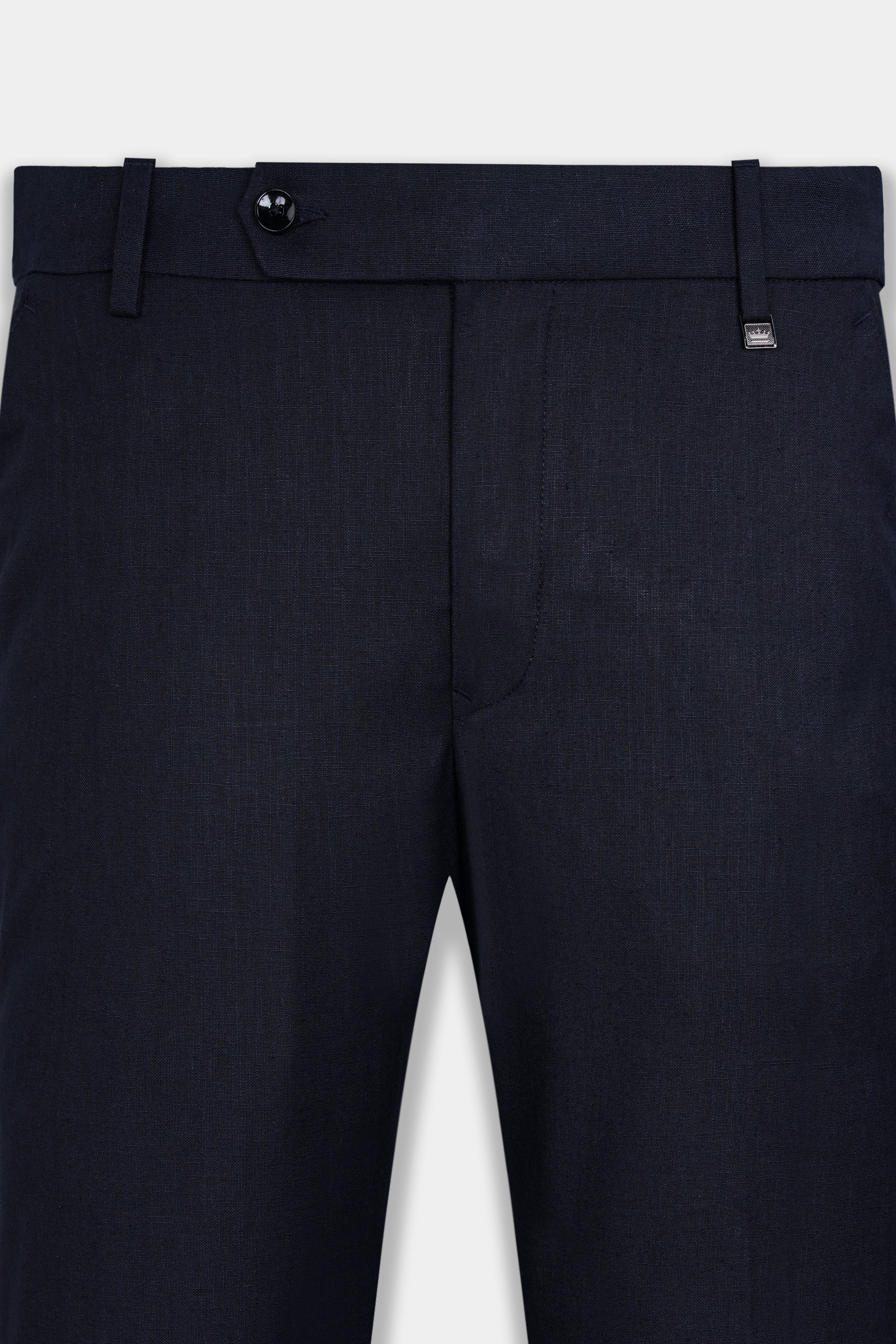 Cinder Blue Premium Cotton Stretchable Waistband Pant