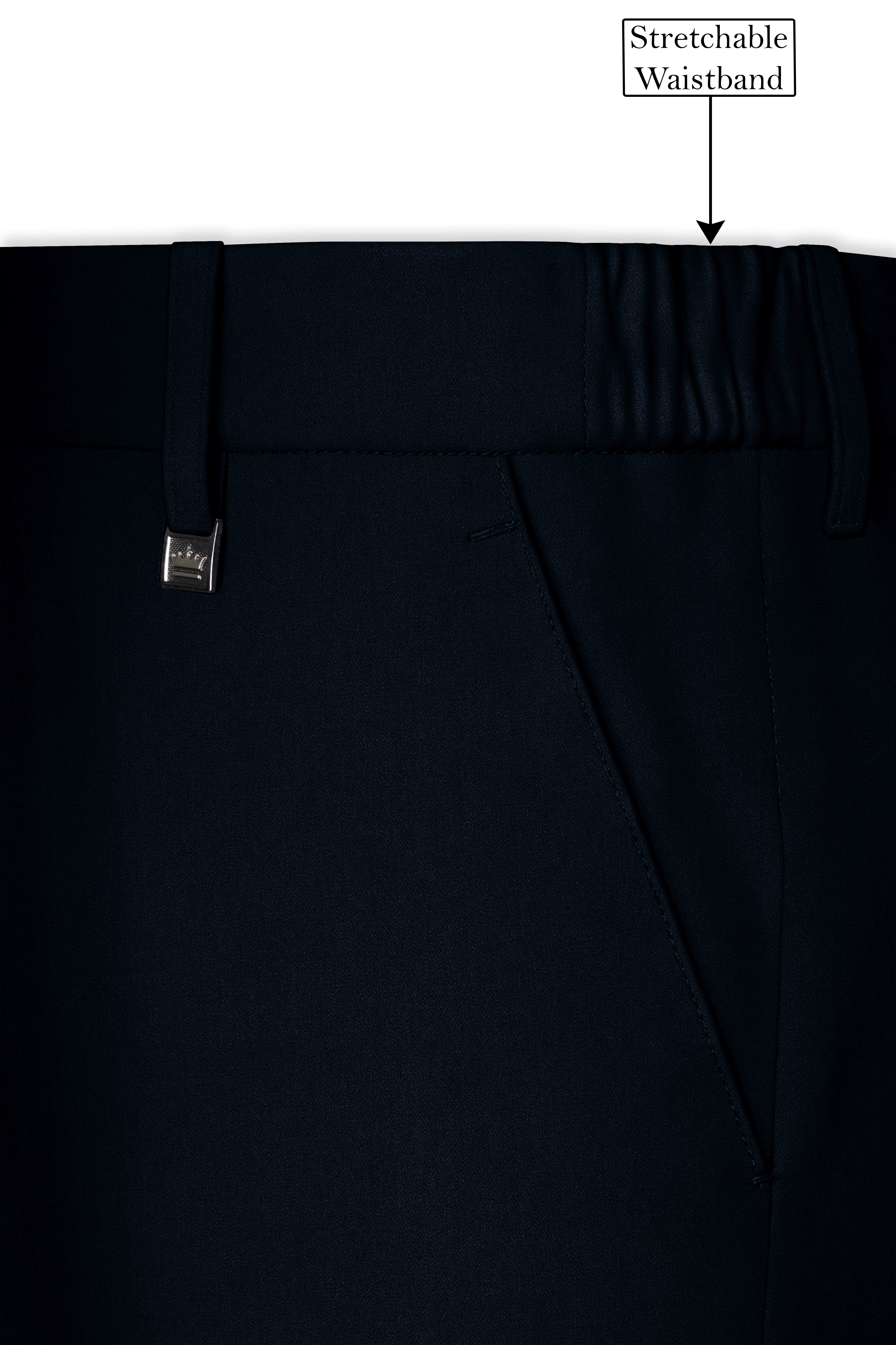 Bunker Blue Premium Cotton  Pant