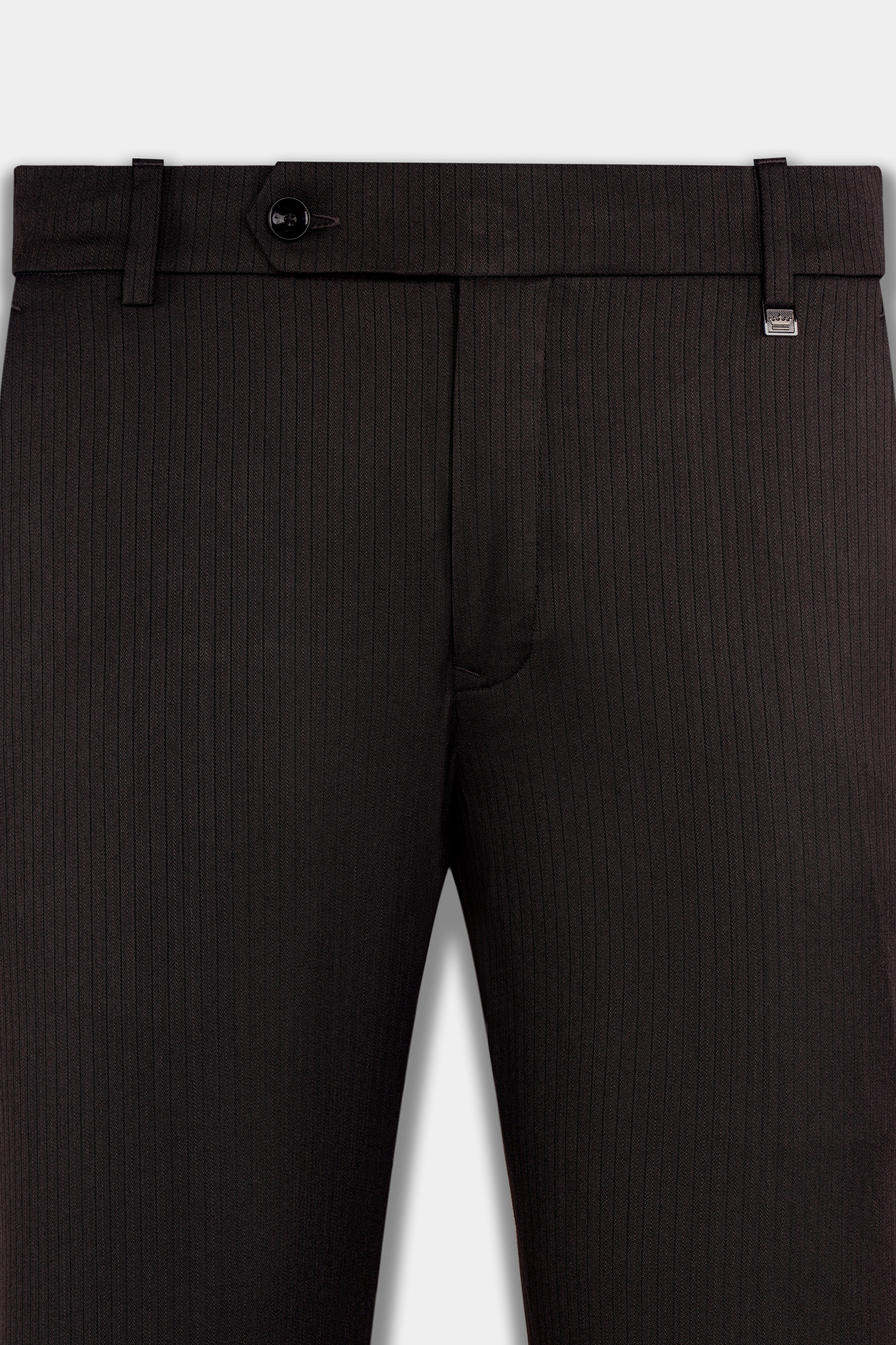 Iridium Gray Wool Rich Pant