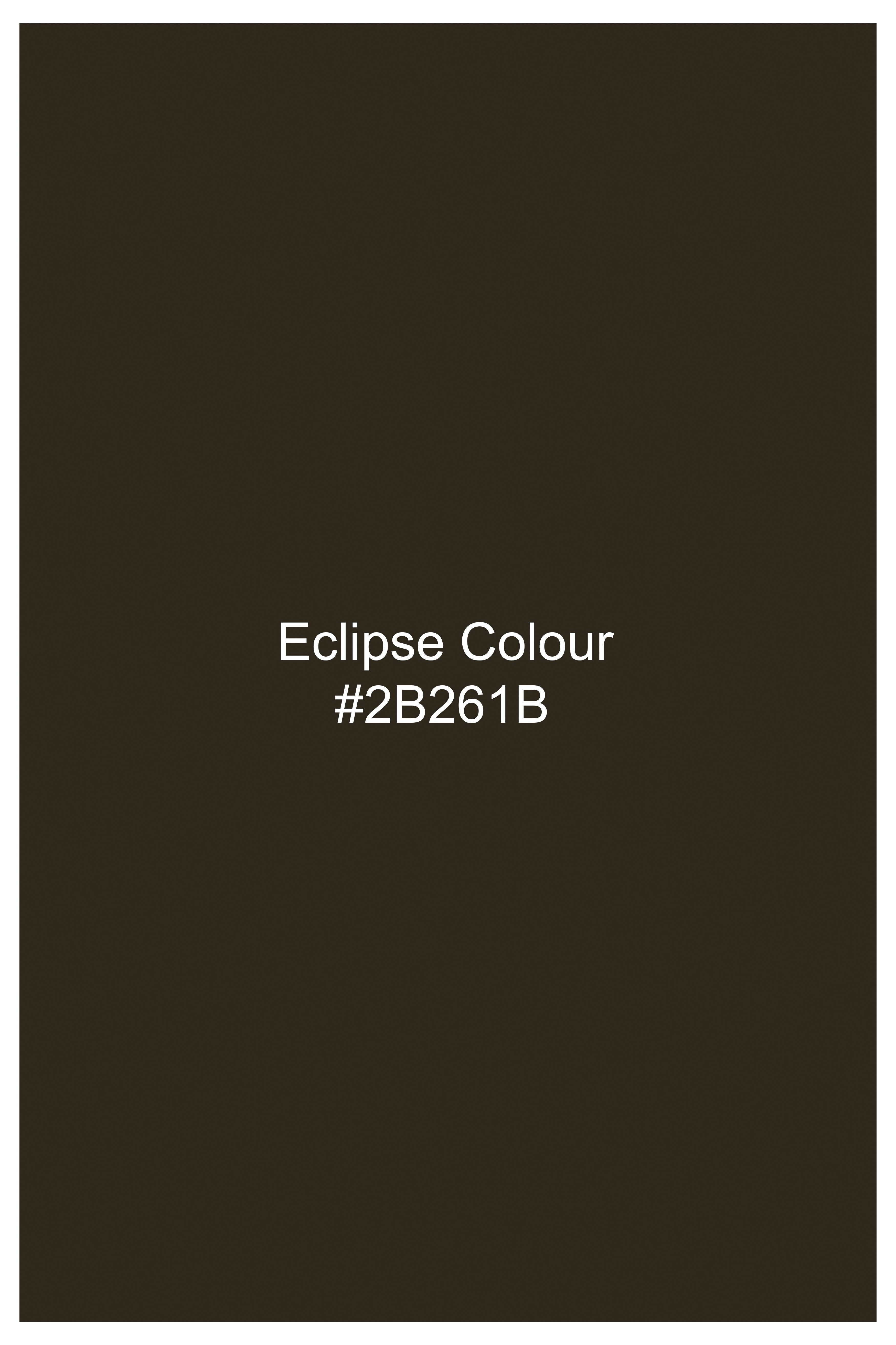 Eclipse Brown Wool Rich Pant