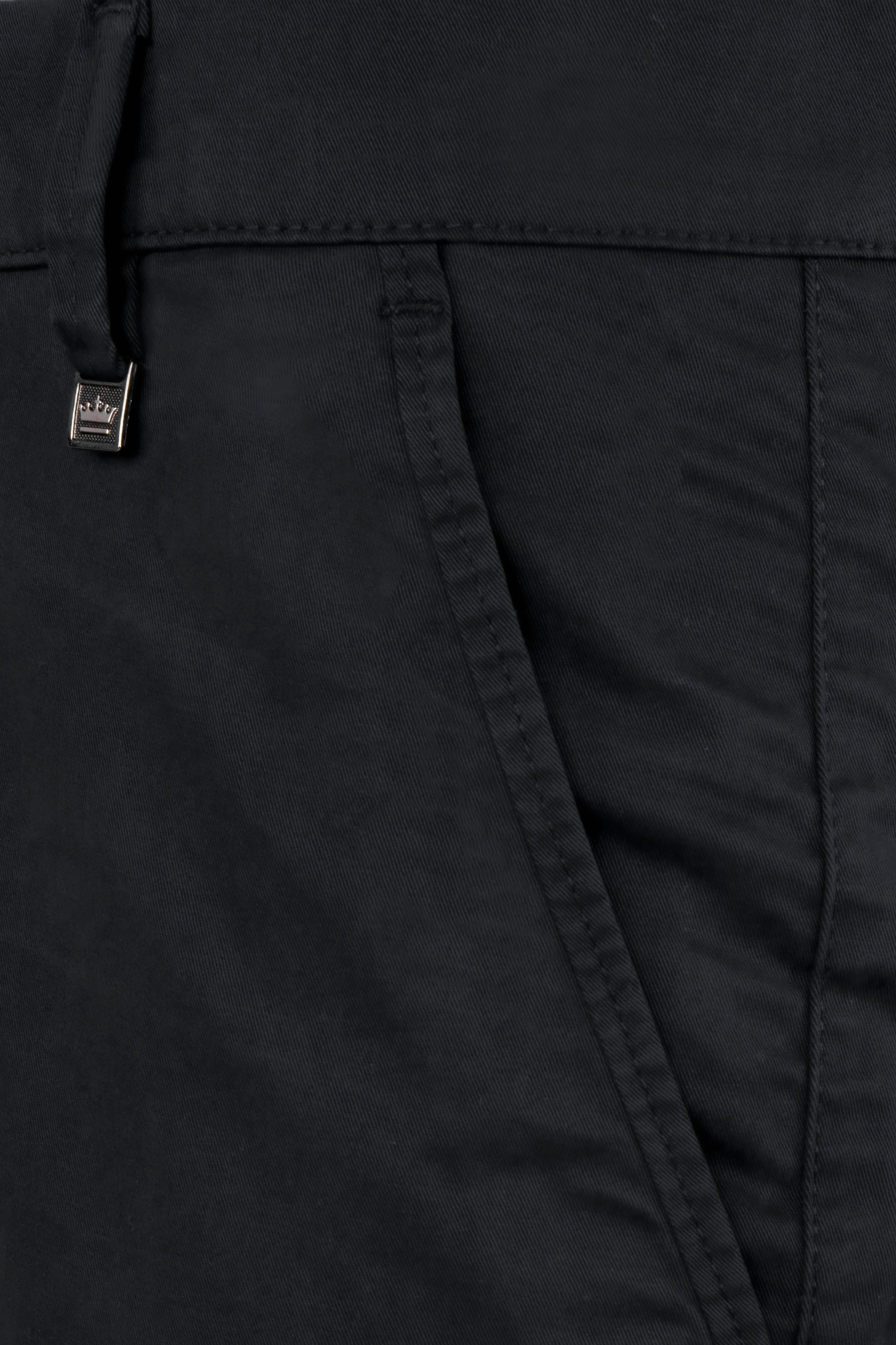 Jade Black Premium Cotton Chinos Pant