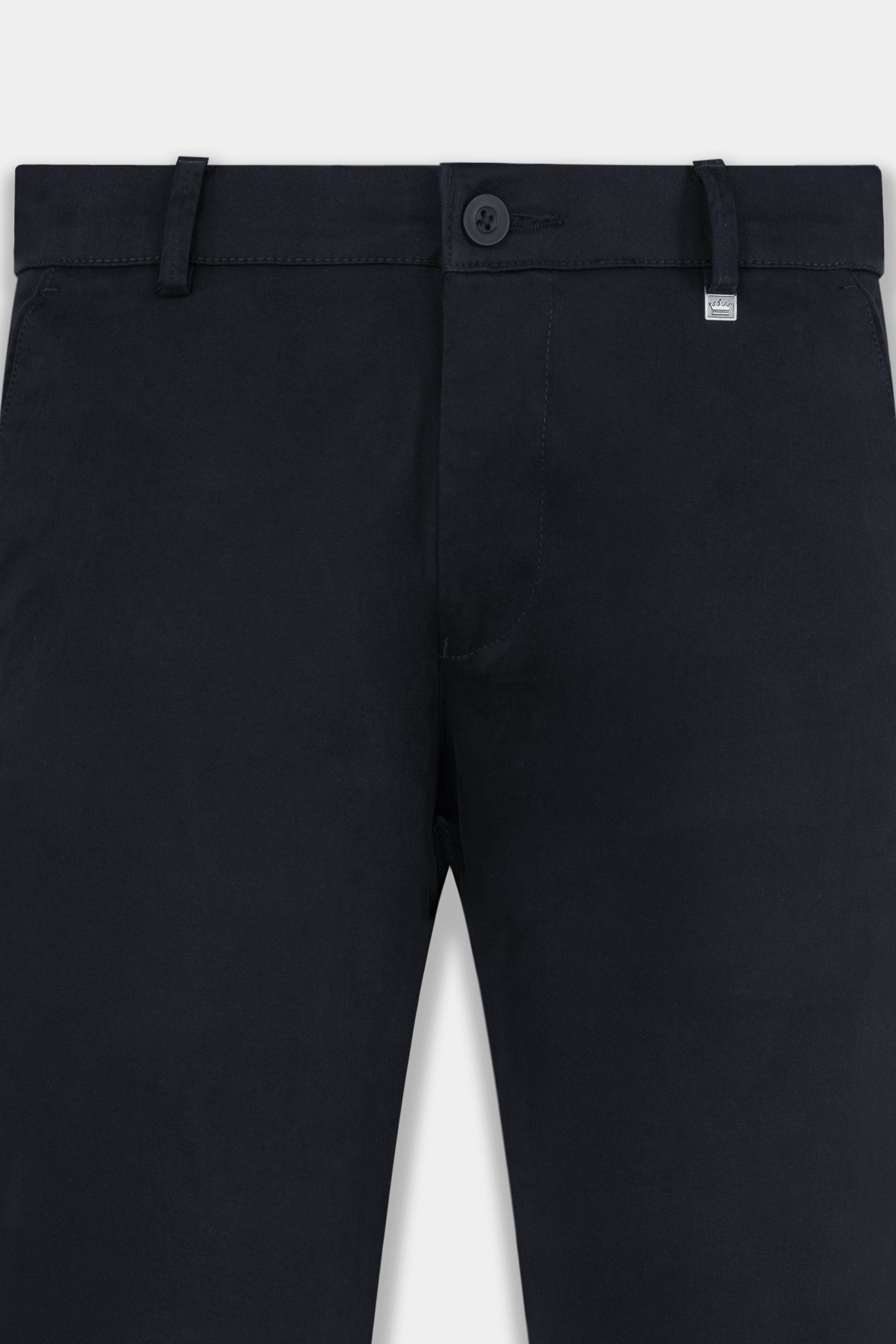 Onyx Blue Premium Cotton Chinos Pant