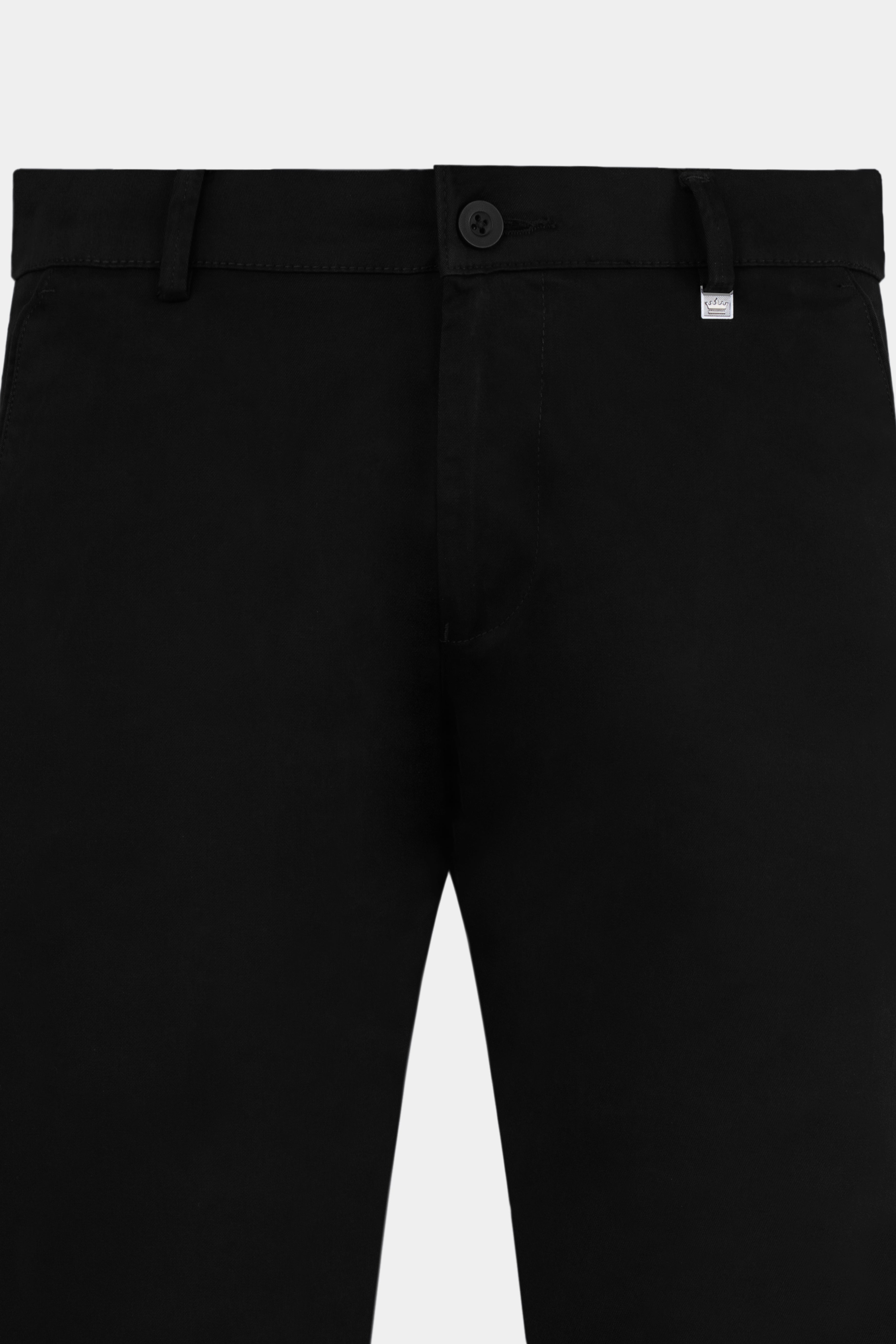 Jade Black Premium Cotton Chinos Pant