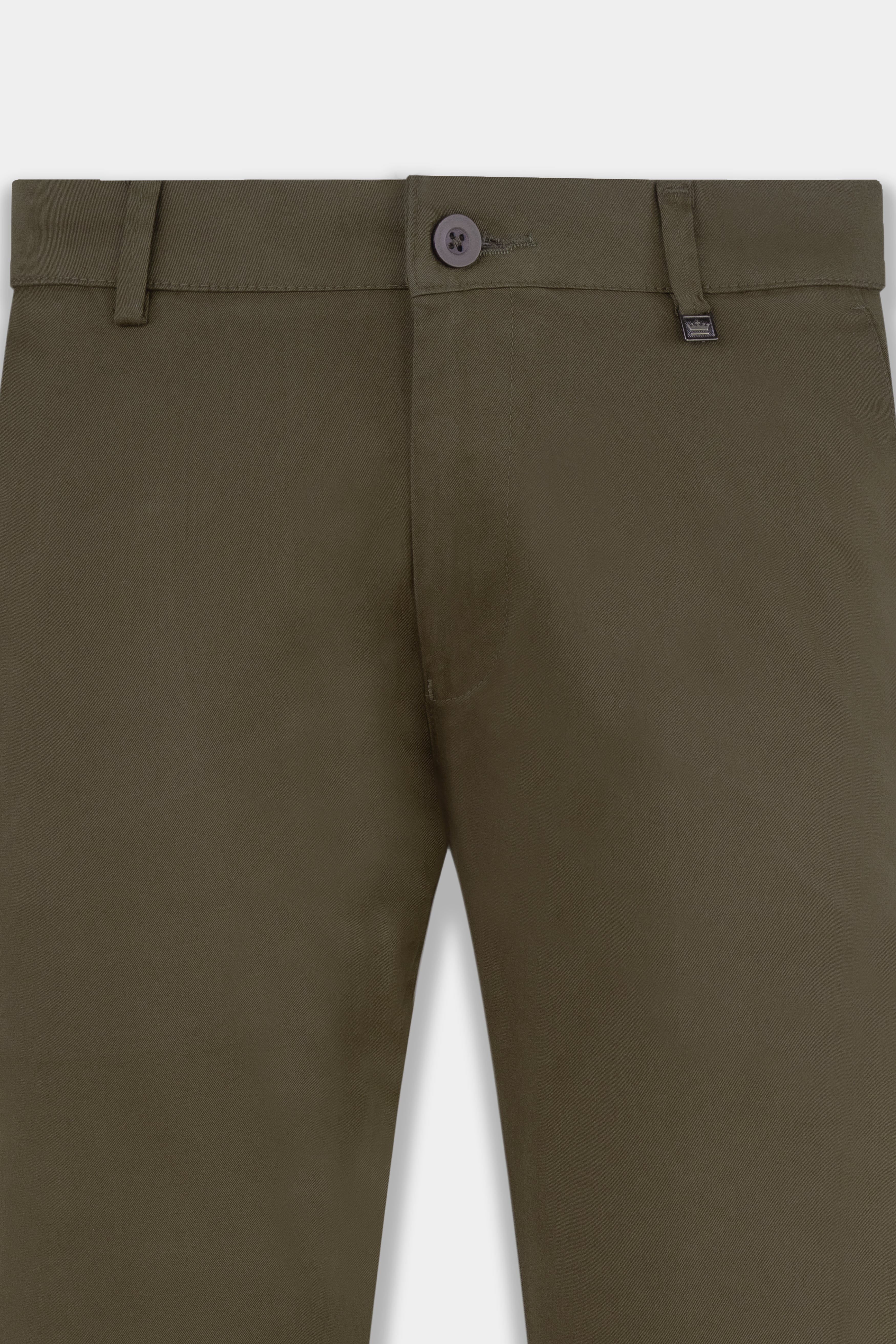 Lisbon Brown Premium Cotton Chinos Pant