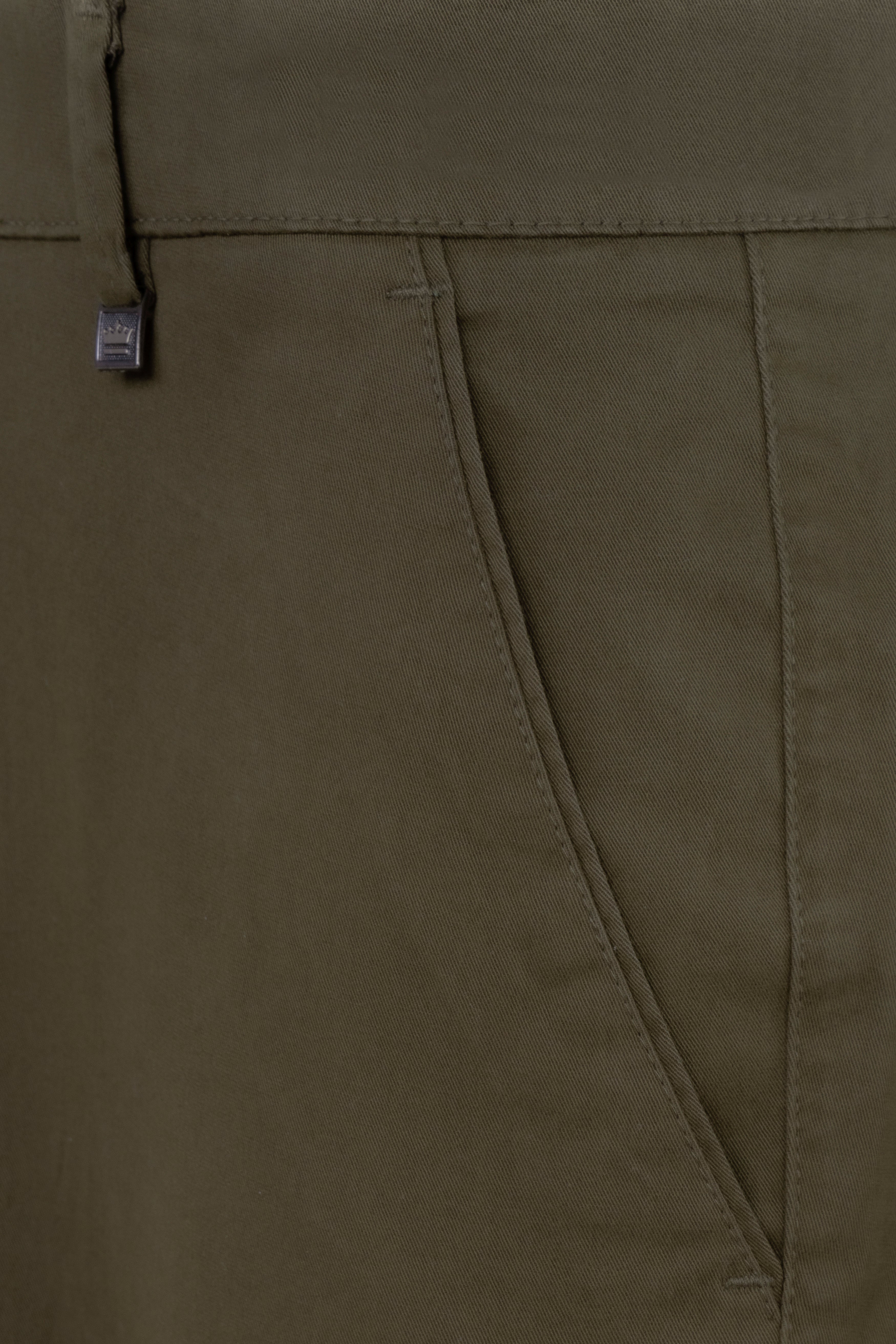Lisbon Brown Premium Cotton Chinos Pant