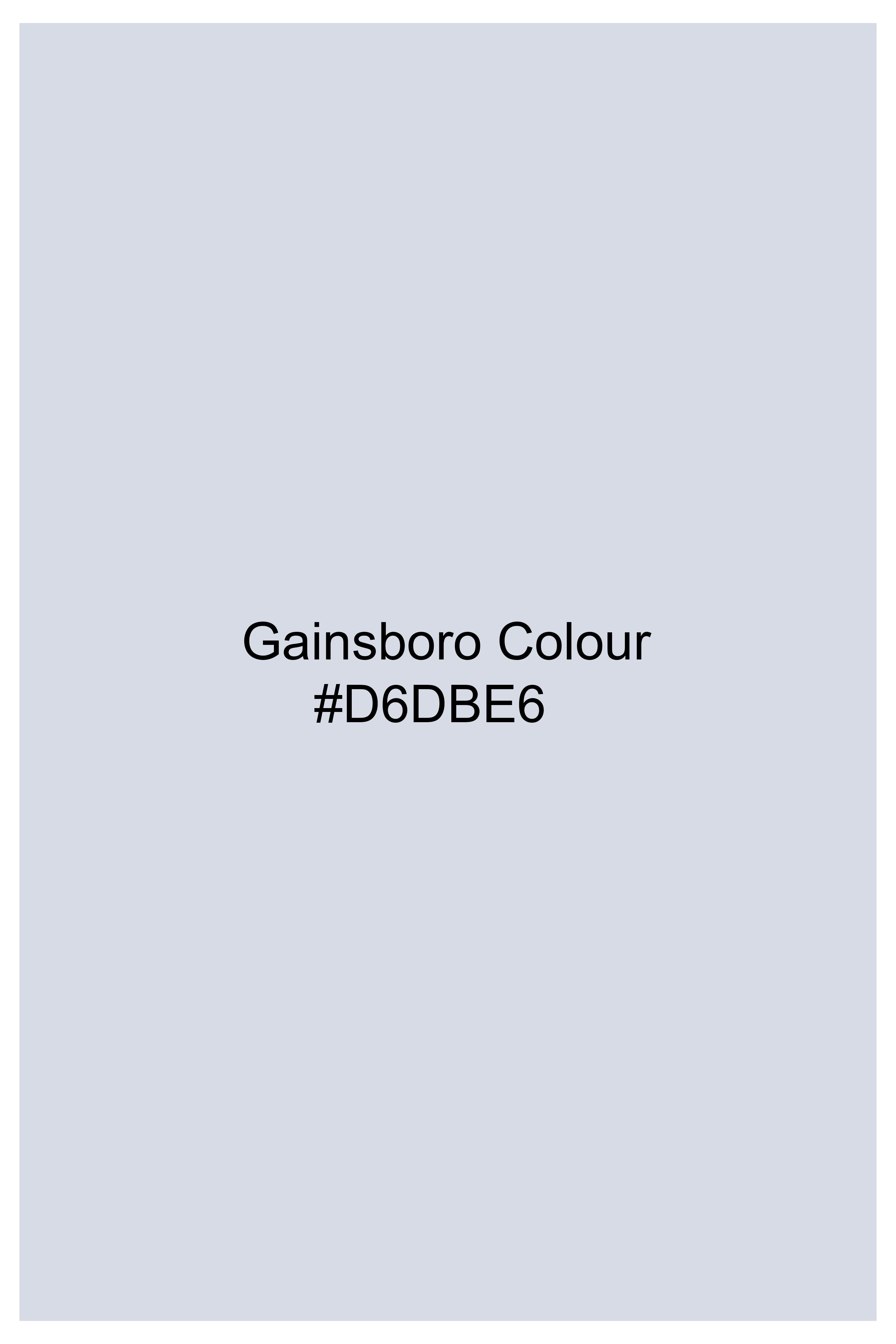 Gainsboro Gray Premium Cotton Chinos Pant