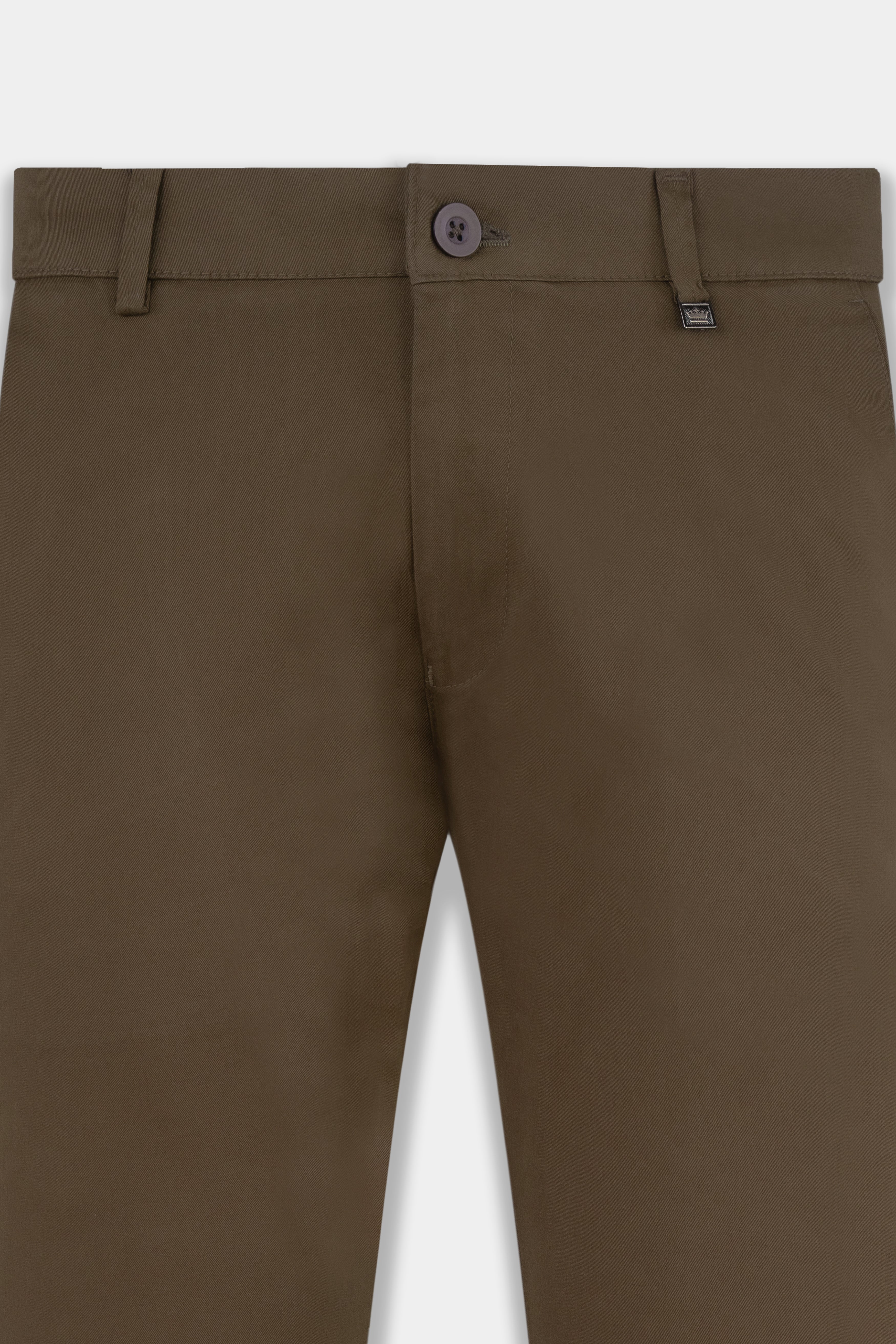 Saddle Brown Premium Cotton Chinos Pant