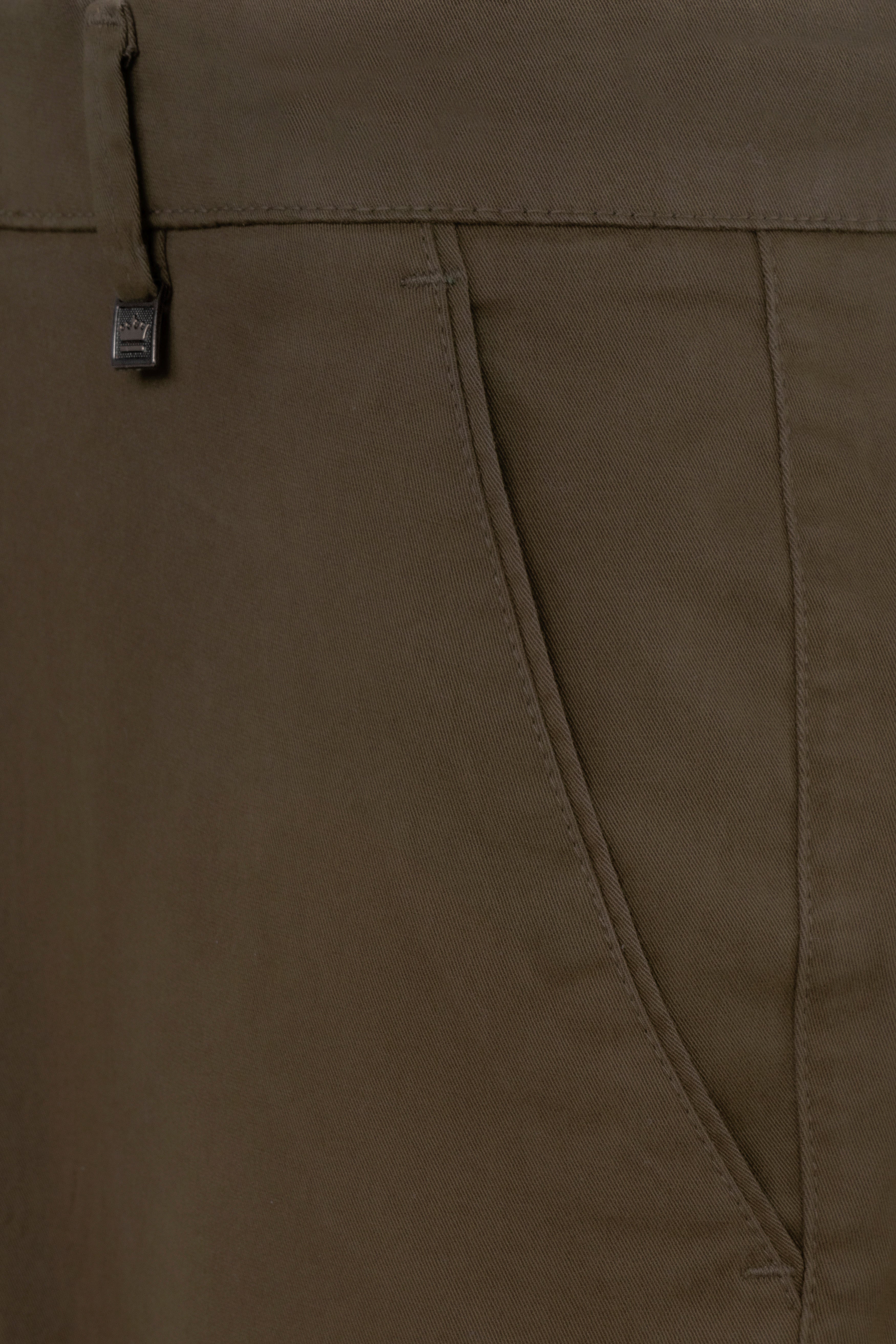 Saddle Brown Premium Cotton Chinos Pant