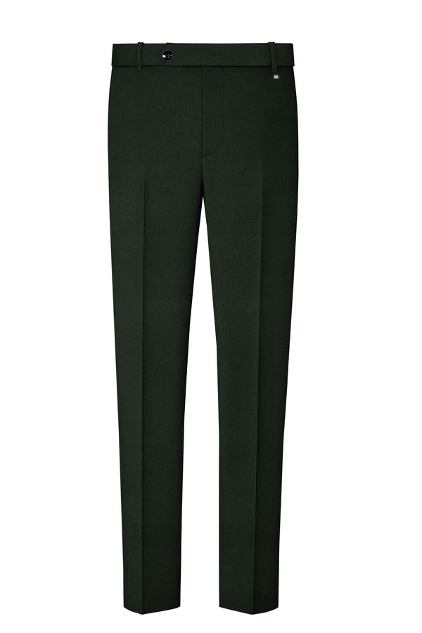 Juniper Green Subtle Sheen Trouser