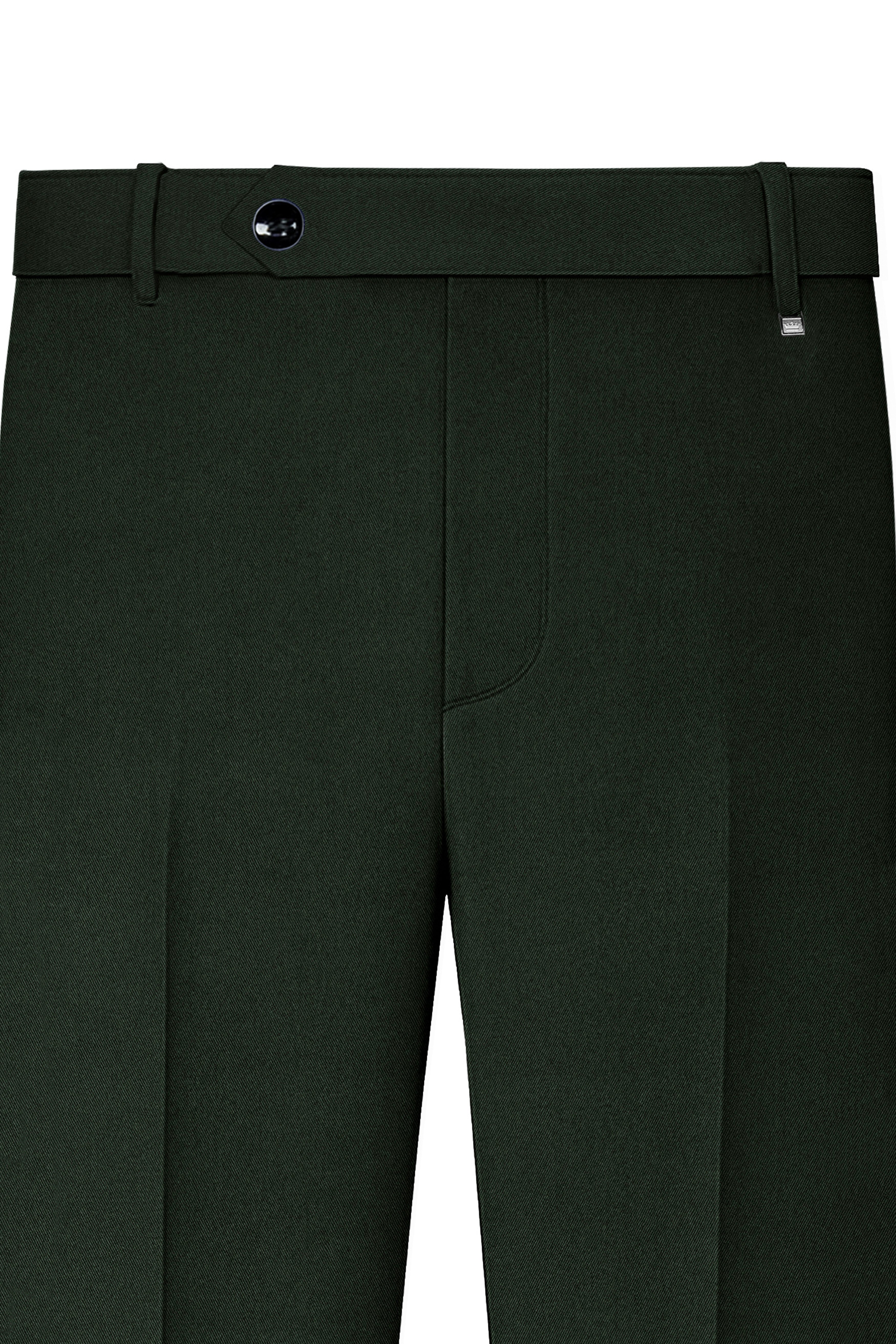 Juniper Green Subtle Sheen Trouser