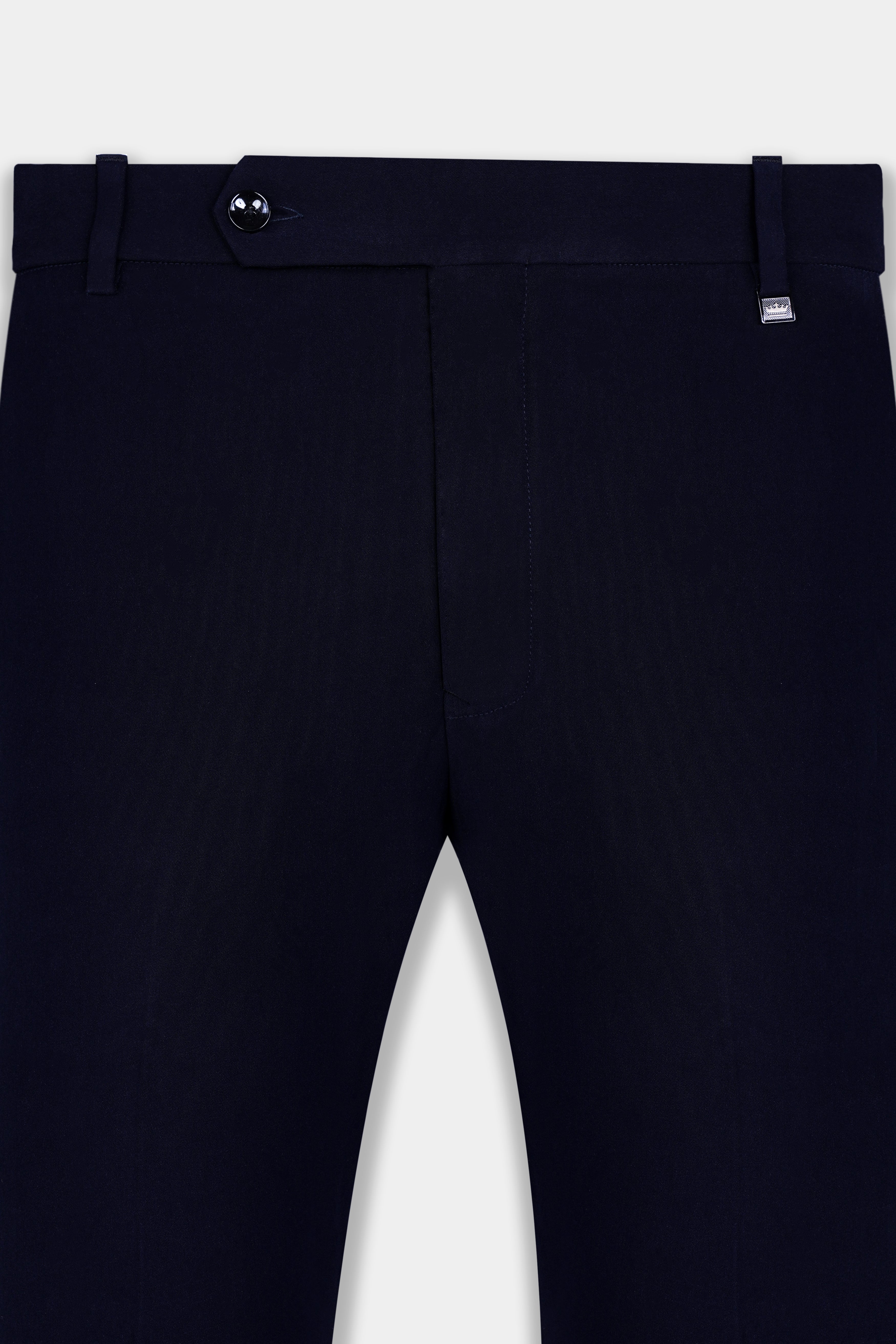 Korean Blue (The Best Blue We have) Wool Rich Stretchable Traveler Pant