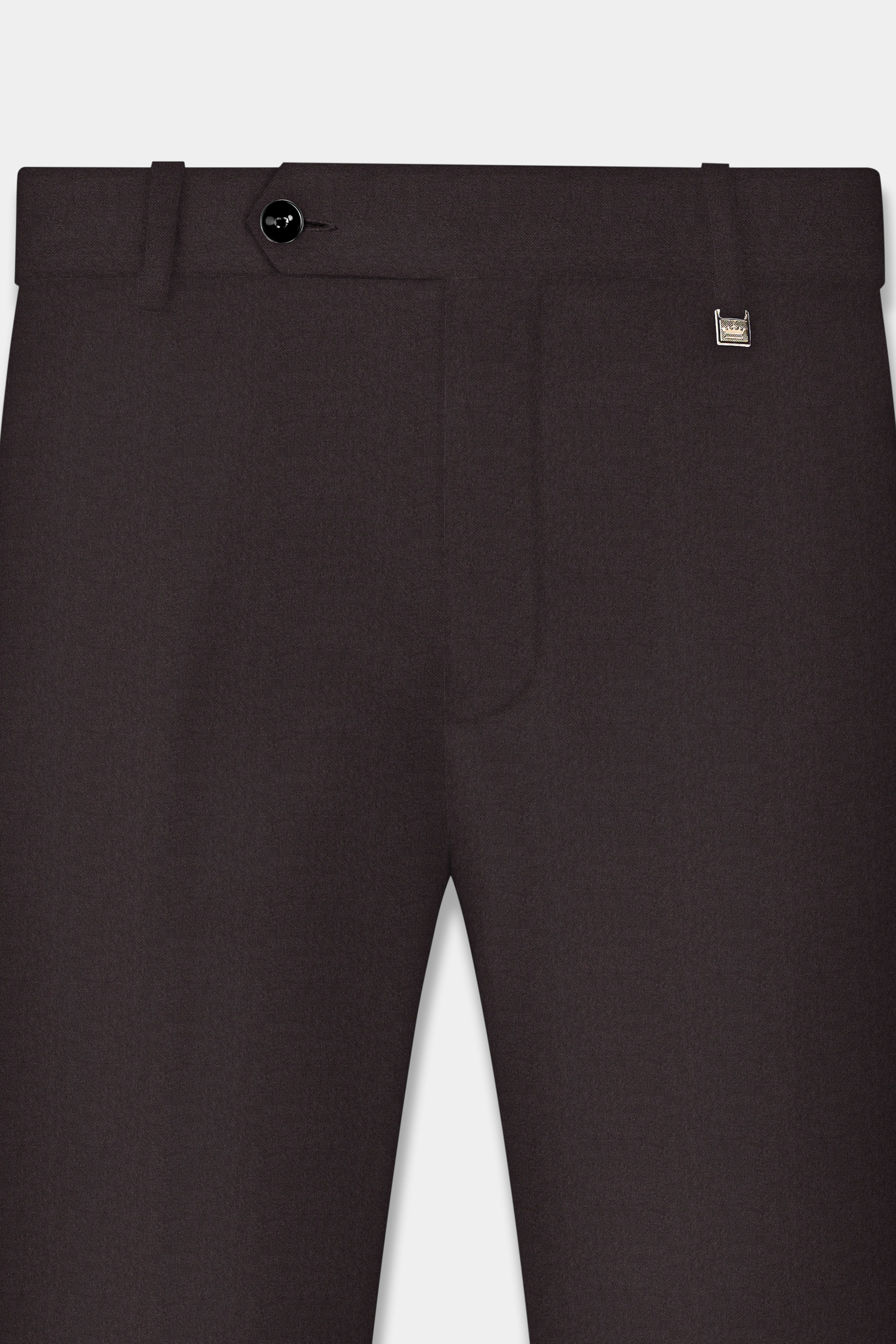 Birch Brown Wool Rich Pant