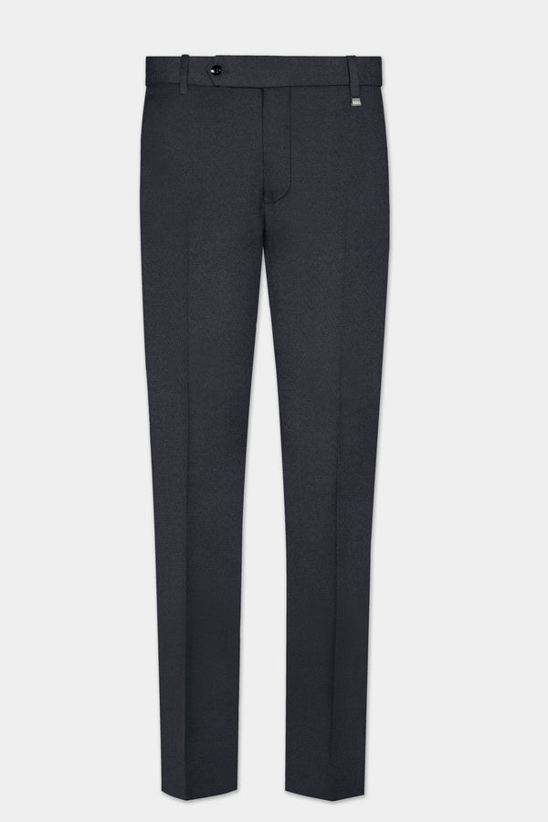 Piano Gray Wool Blend Pant