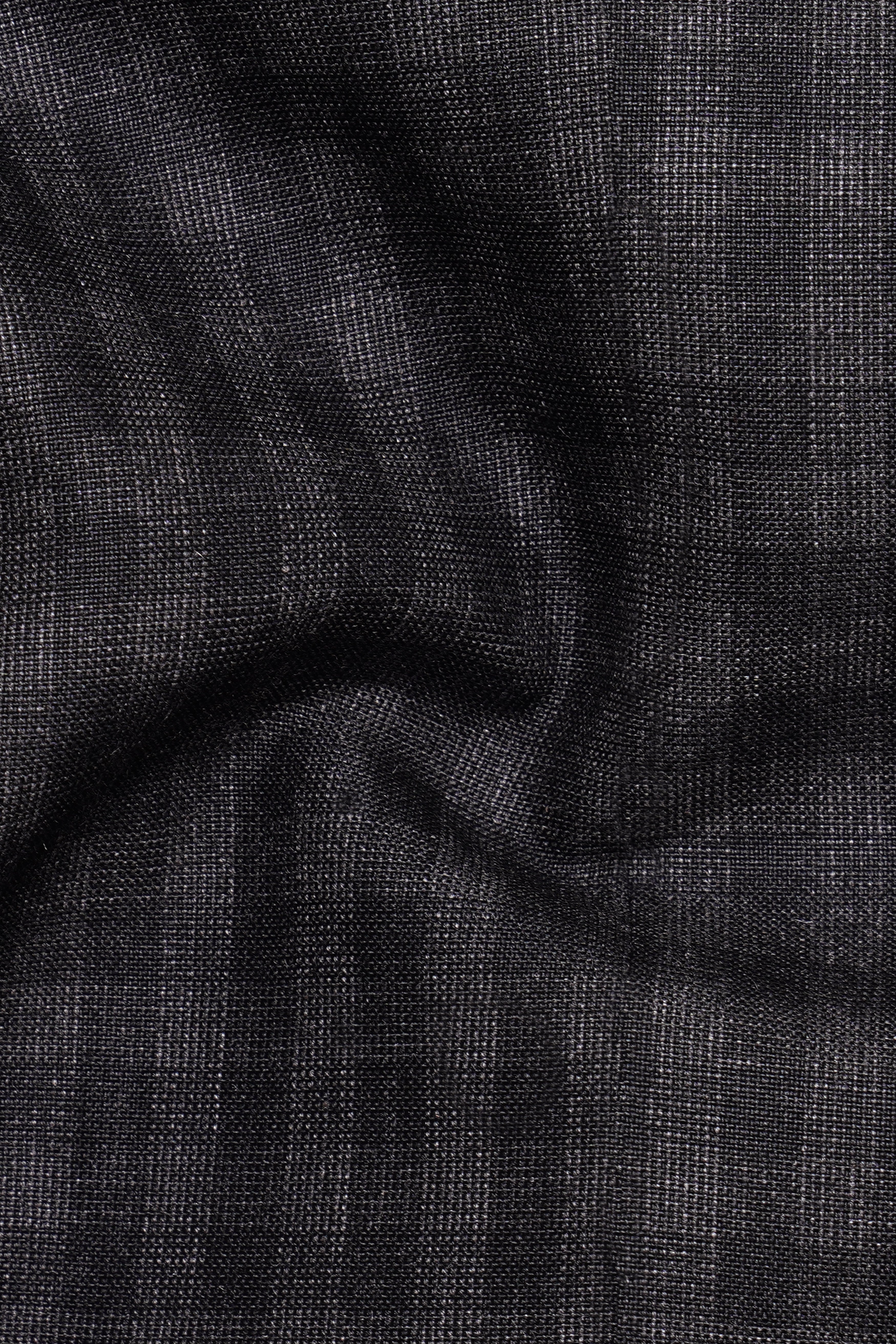 Piano Gray Plaid Wool Blend Pant