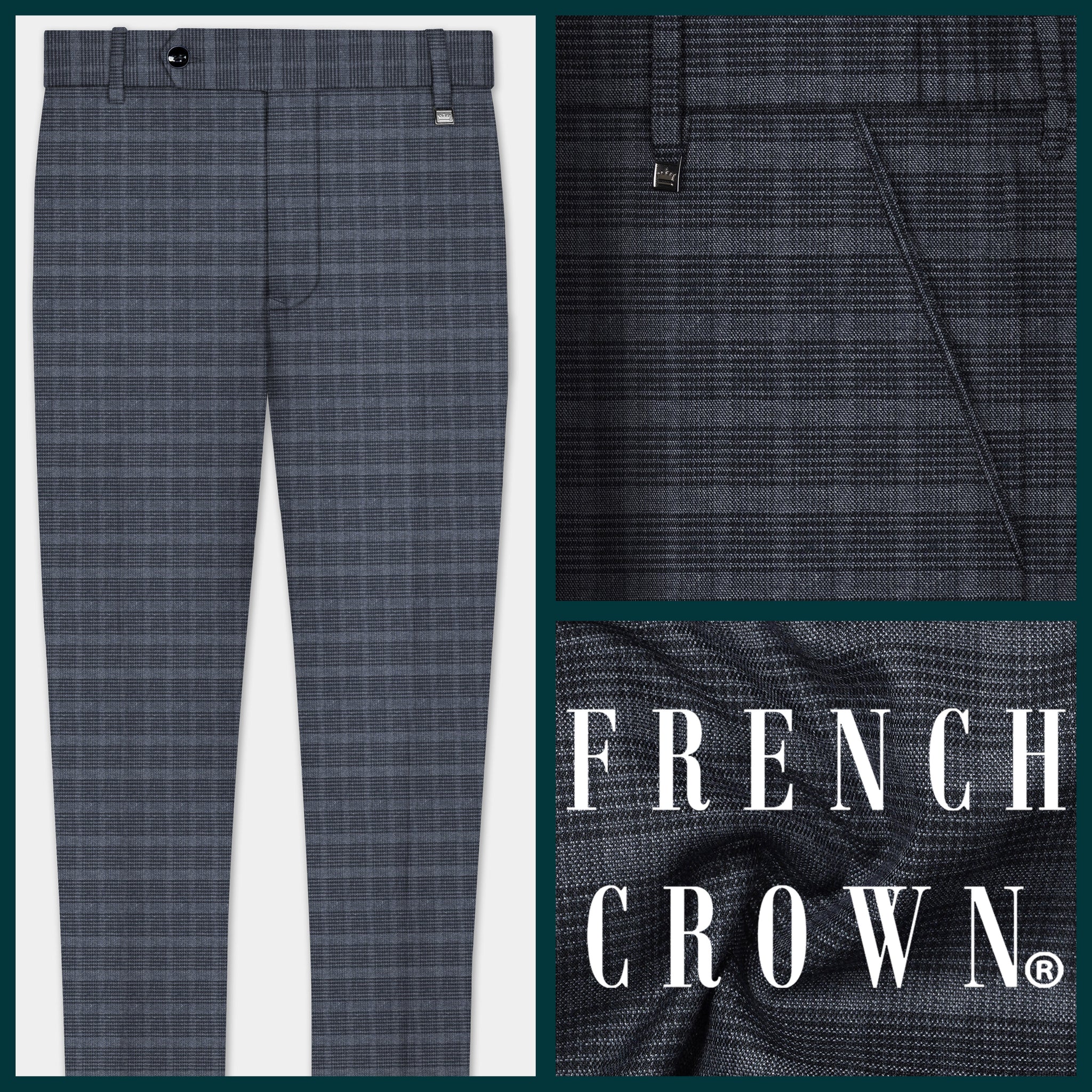 RHODES Plaid Pant
