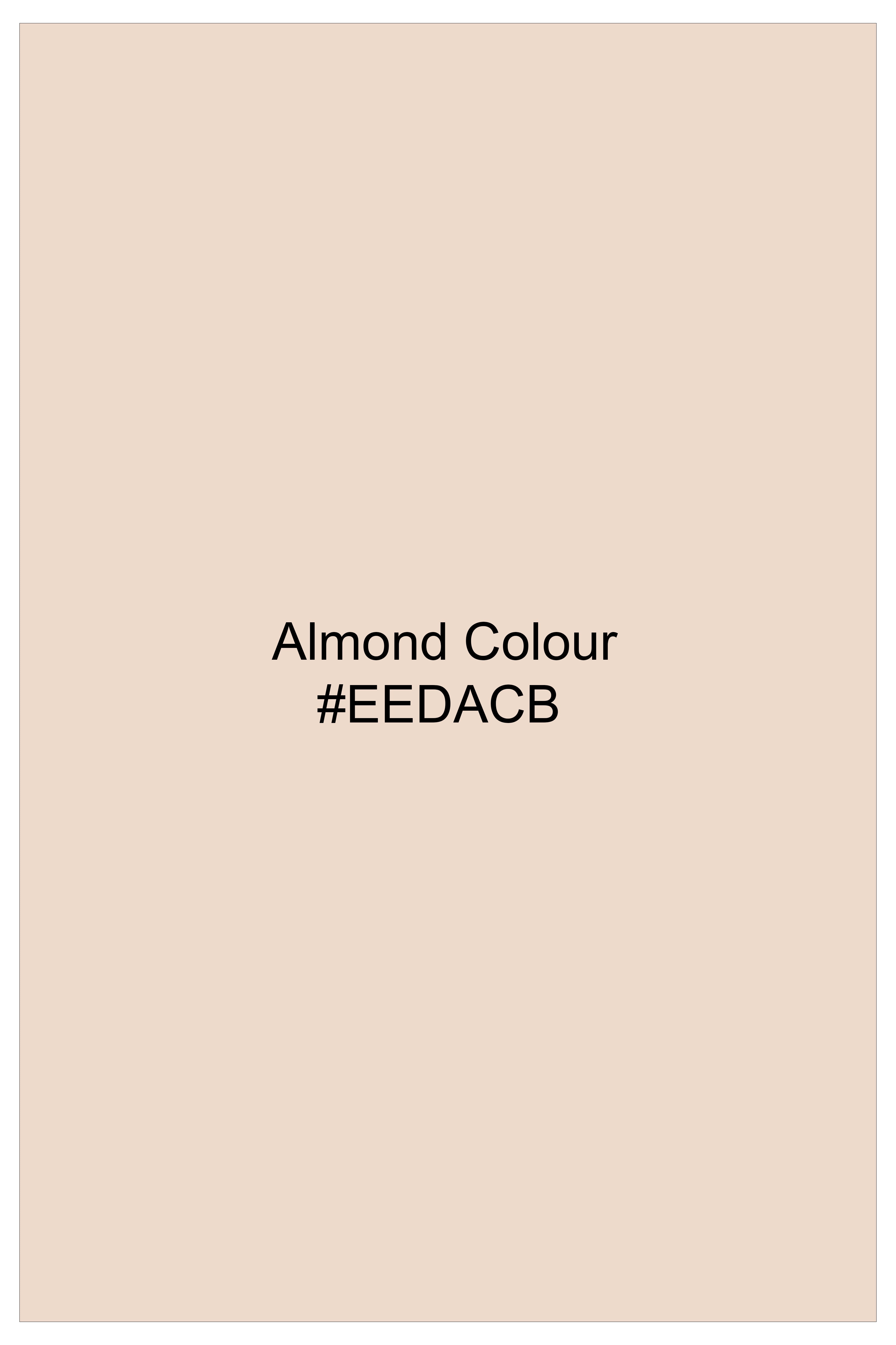 Almond Cream Solid Cotton Stretchable Waistband Pant