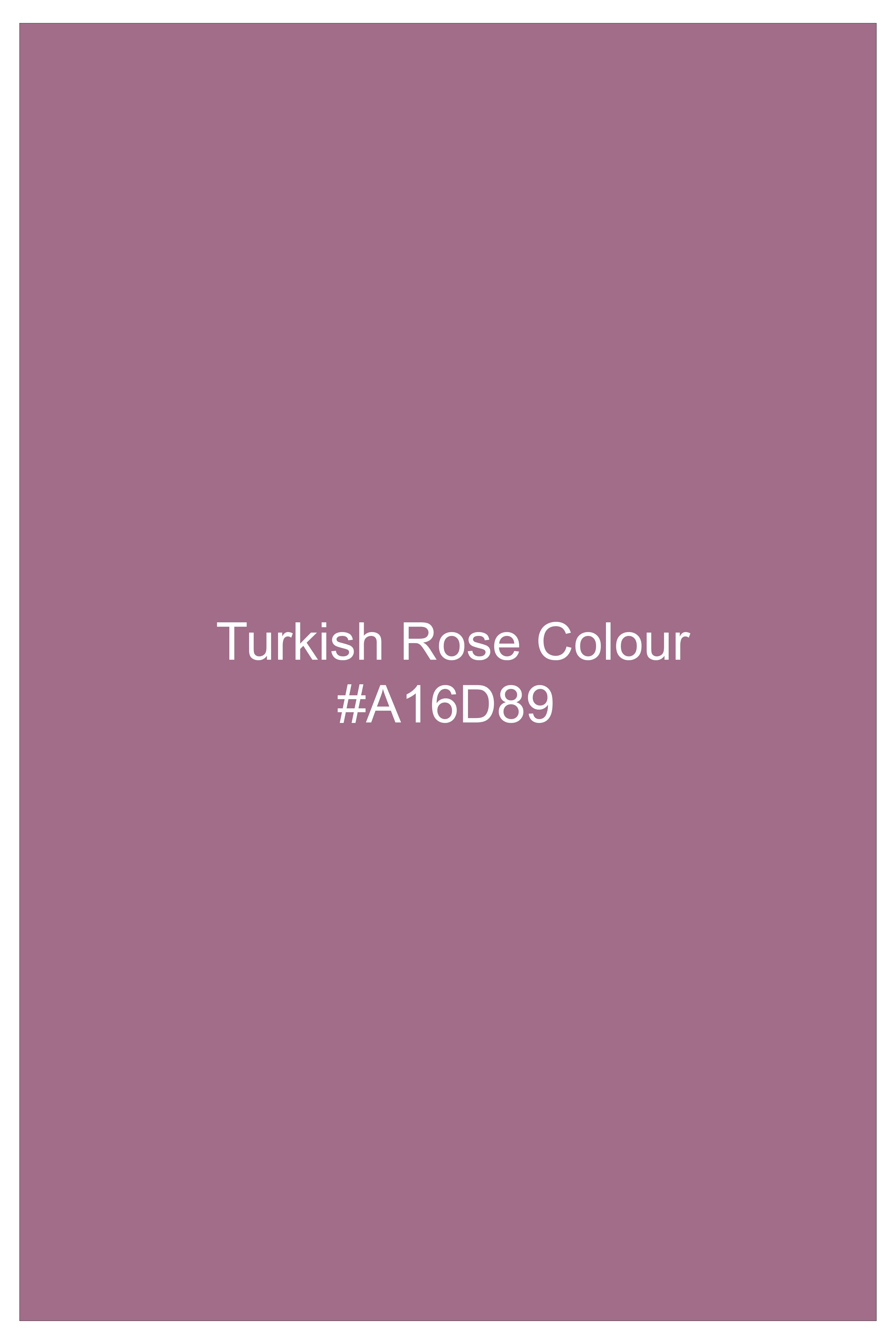 Velrosa-Turkish Rose Velvet Stretchable Waistband Pant