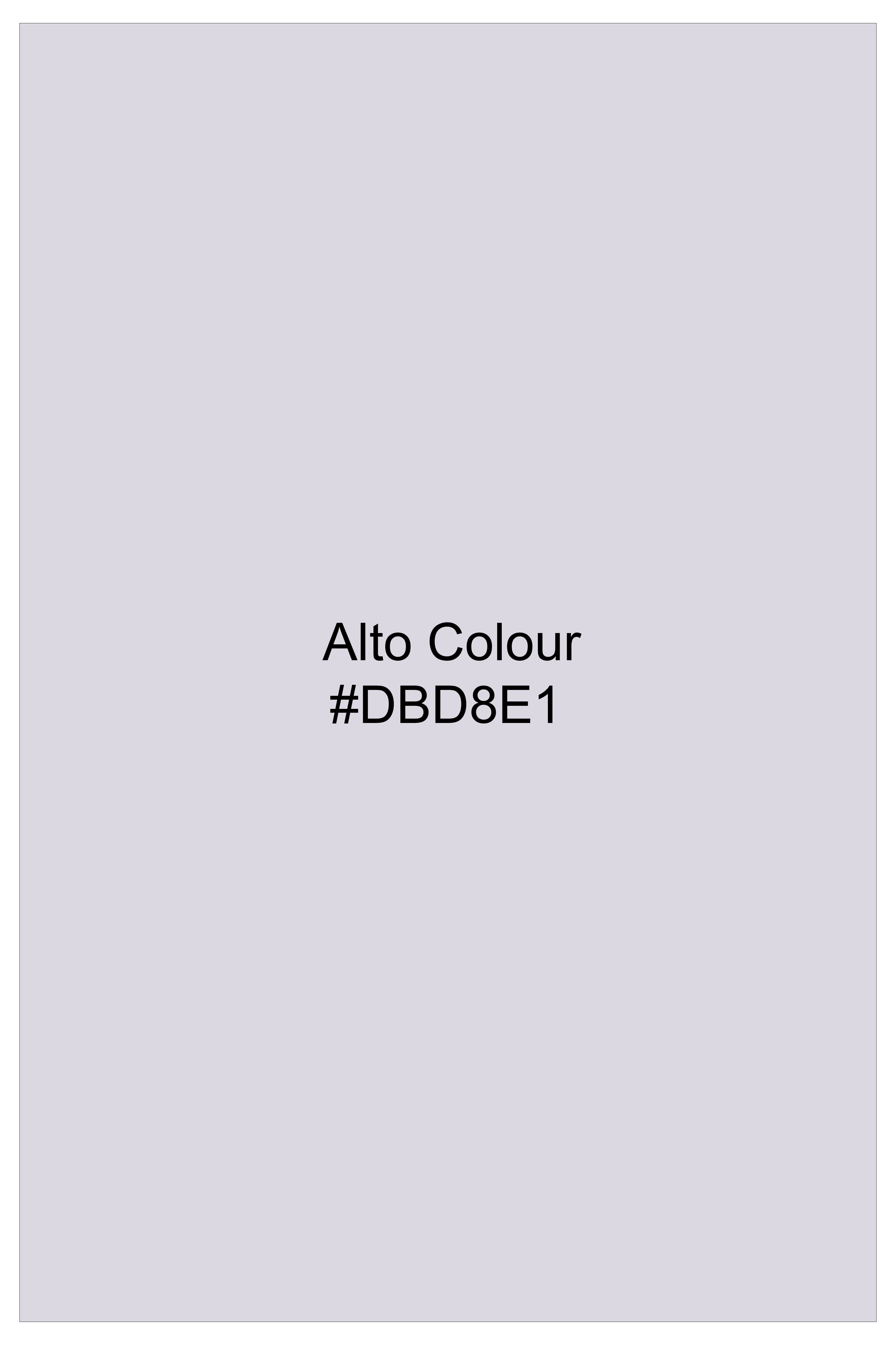 Aristo-Alto Gray Luxurious Linen Stretchable Waistband Pant