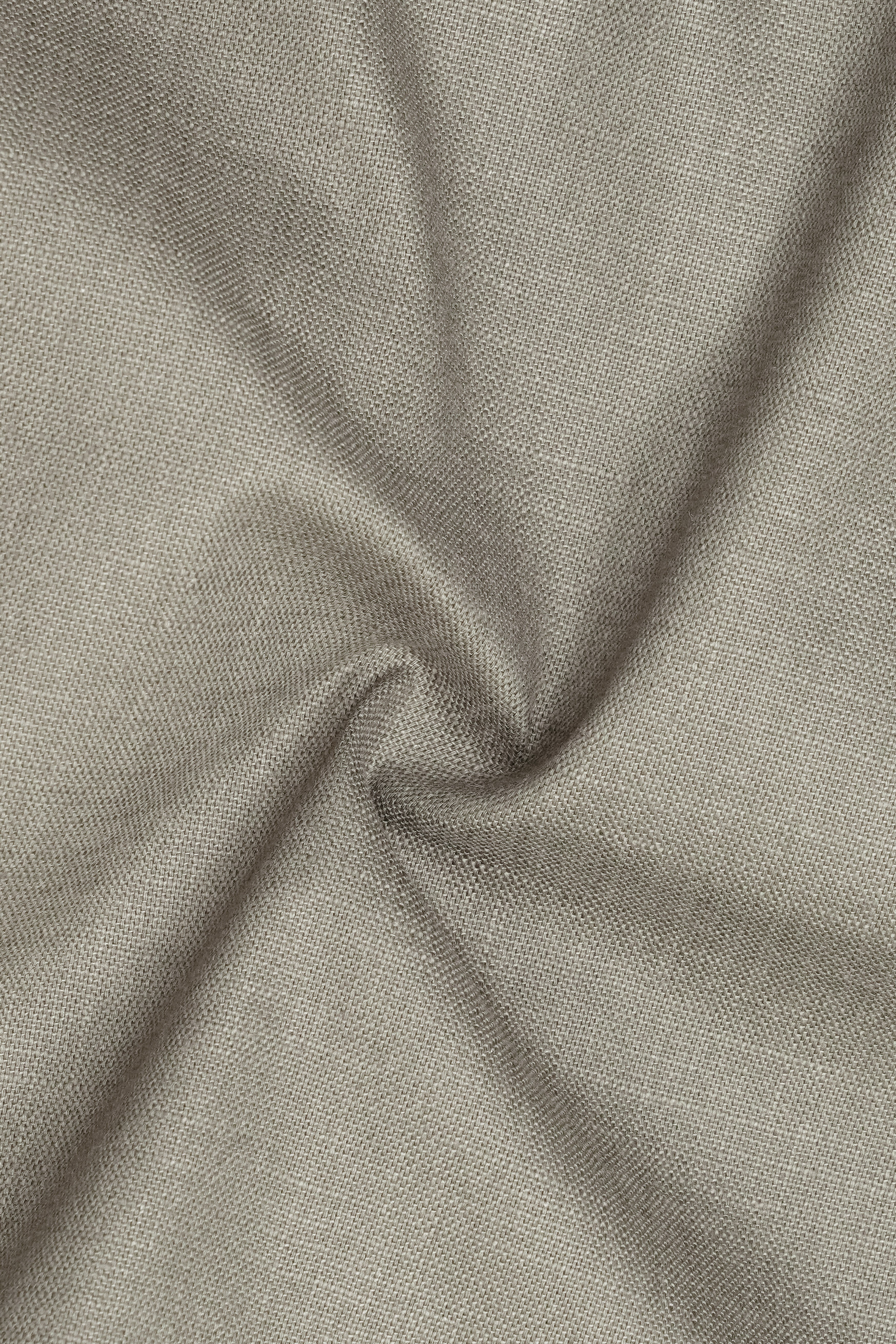 Grevino-Pablo Brown Luxurious Linen Stretchable Waistband Pant