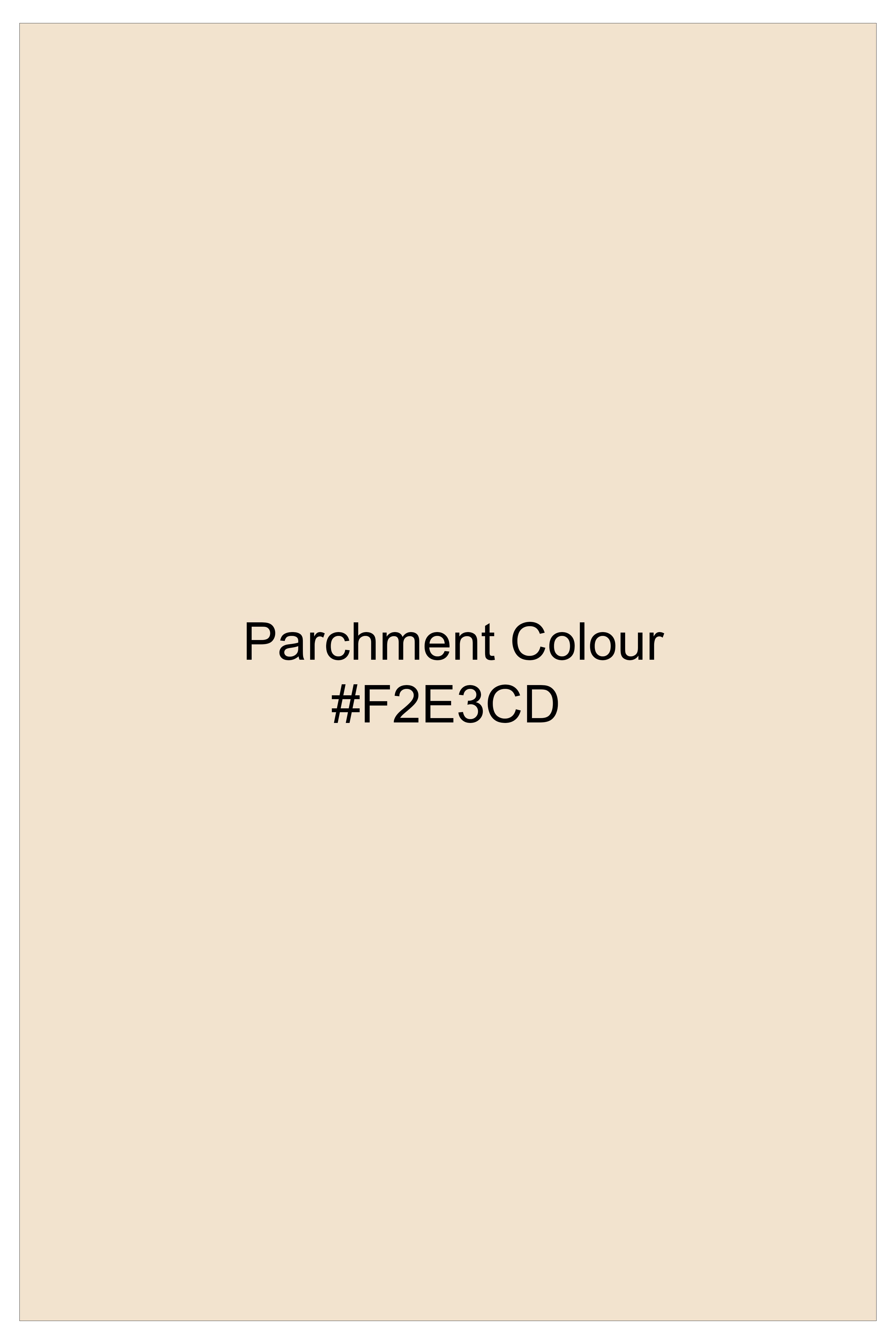 Viscara-Parchment Cream Embroidered Viscose Designer Stretchable Waistband Pant