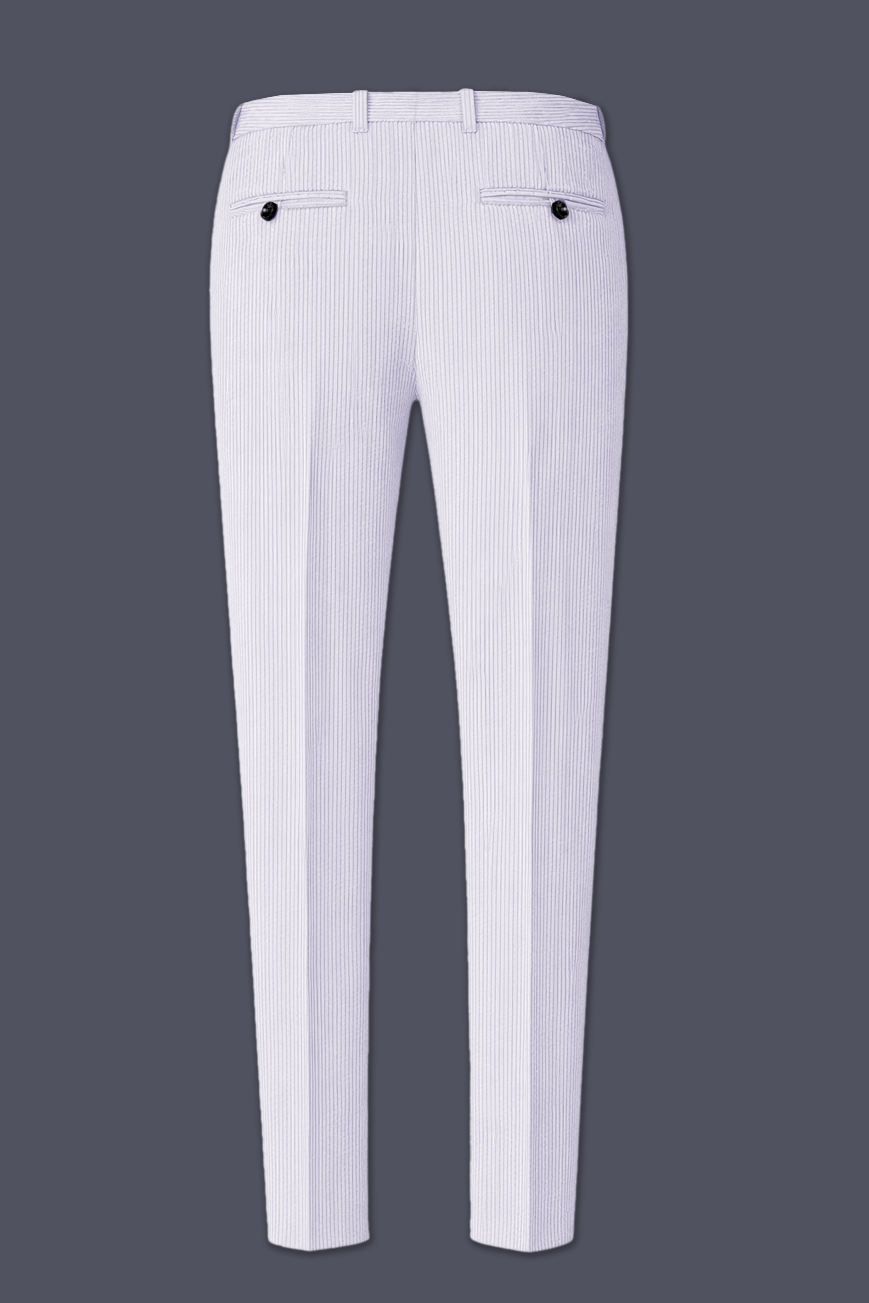 Auremerc-Mercury Gray Corduroy Premium Stretchable Waistband Pant