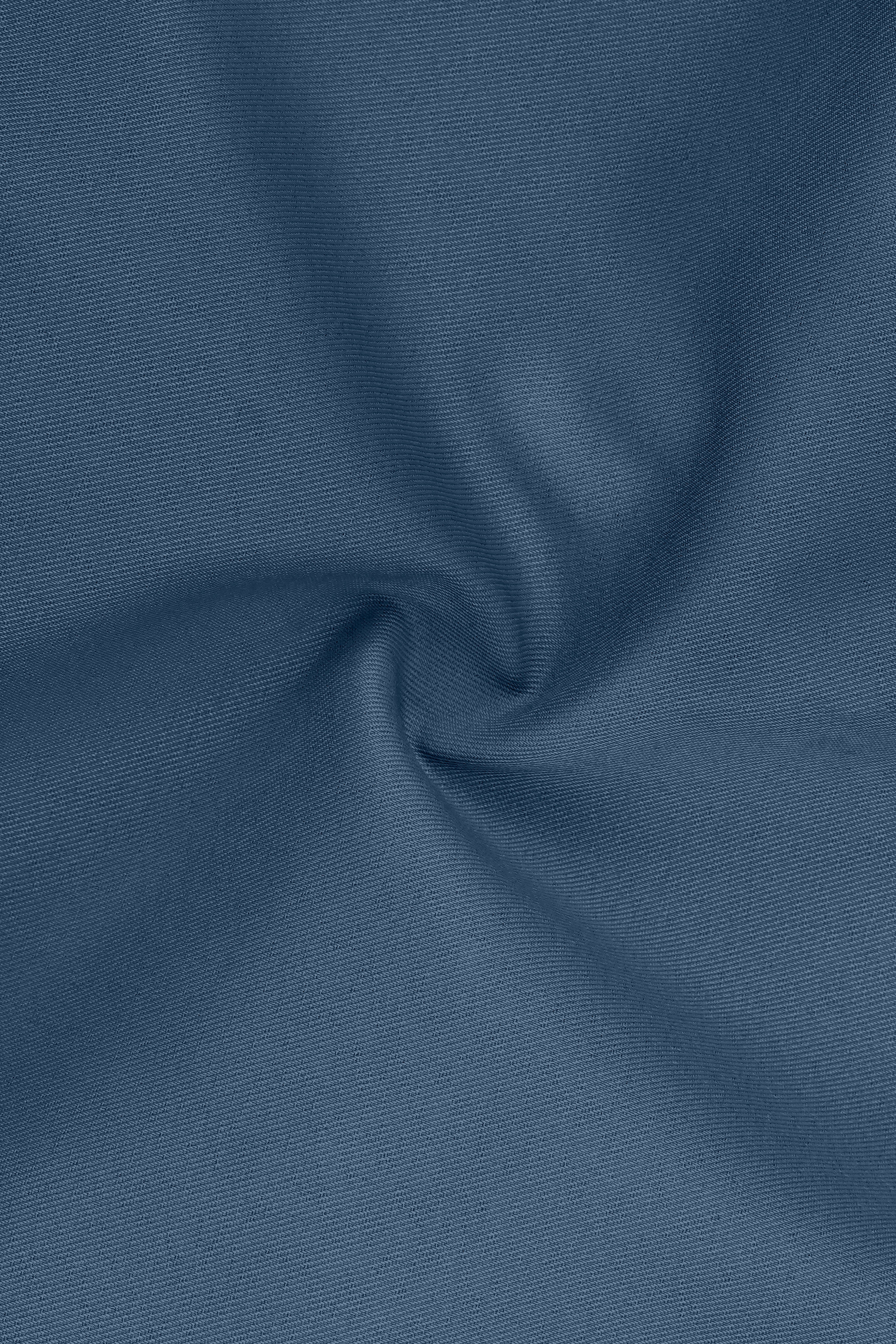 Azure-Nile Blue Slight Stretch Subtle Sheen Poly-Viscose Waistband Pant