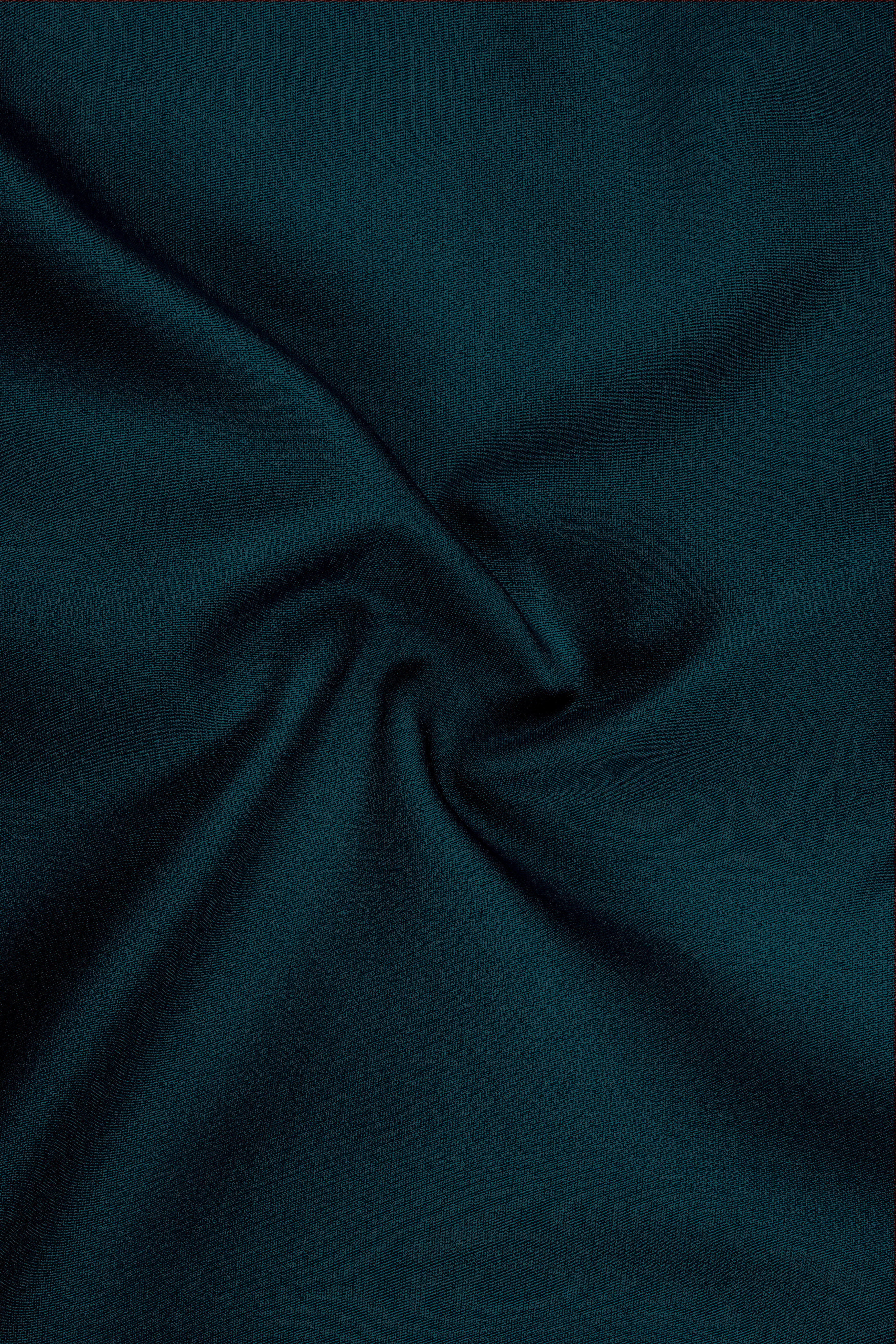 Canopy-Daintree Green 4-Way Stretch Wrinkle-Free Fluid Drape Fabric Stretchable Waistband Pant