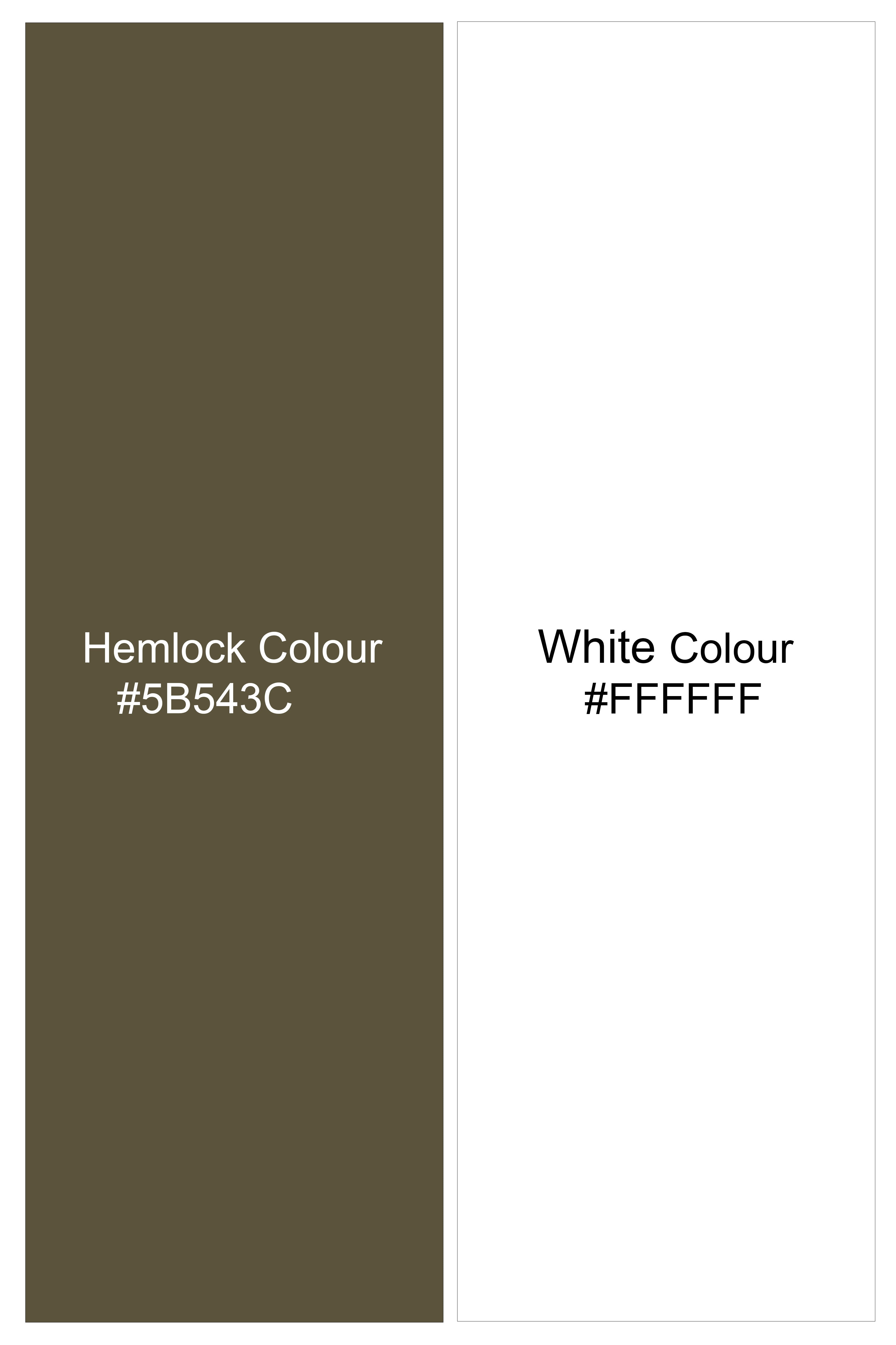 Pinacle-Hamlock Brown And Bright White Chalk Striped Wool Rich Slight Stretch Waistband Pant