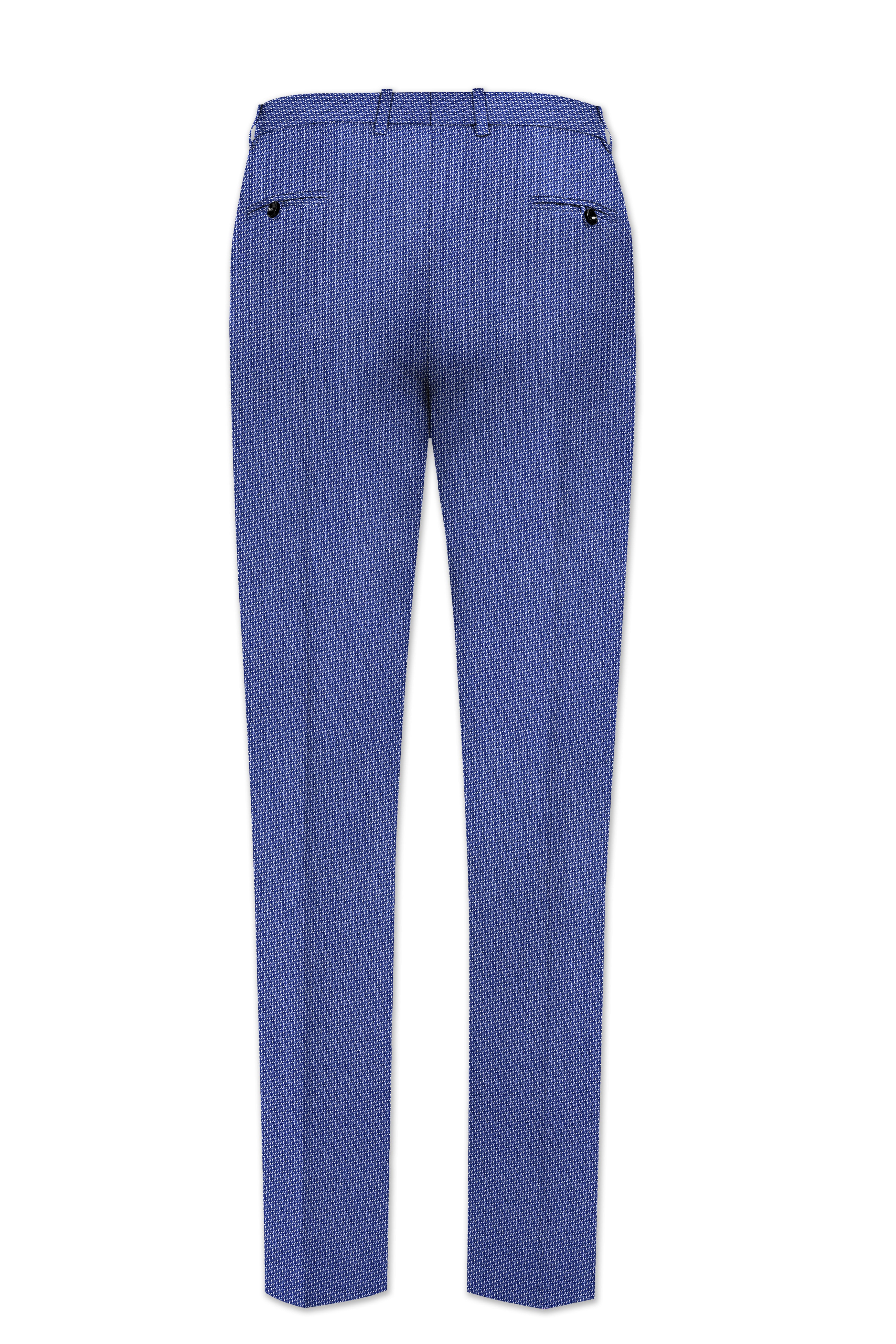 Sky Blue Micro Textured Ultra soft Formal Pant