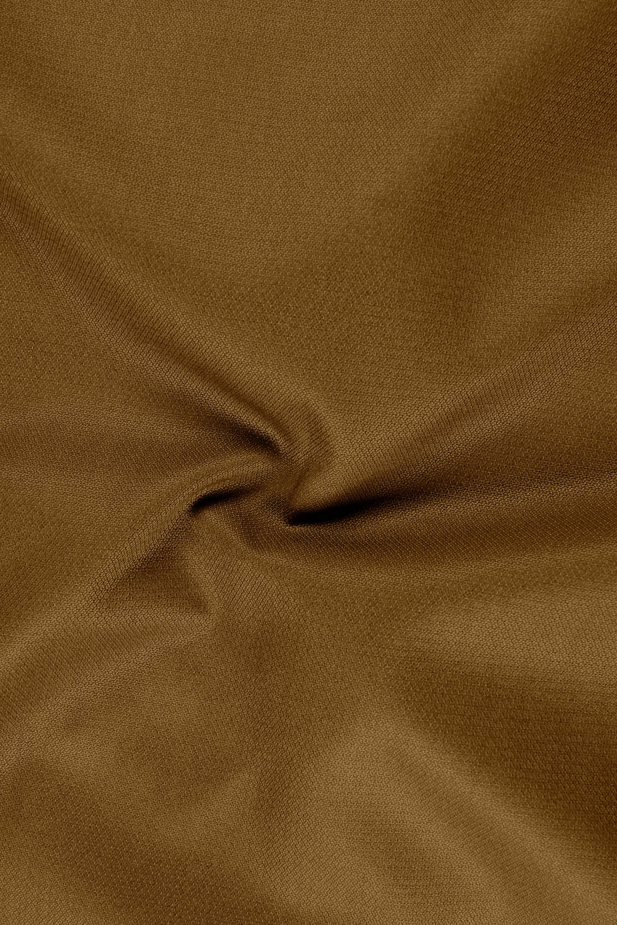 Sartoro-Otter Brown Diamond Textured Wool Rich Slight Stretch Waistband Pant