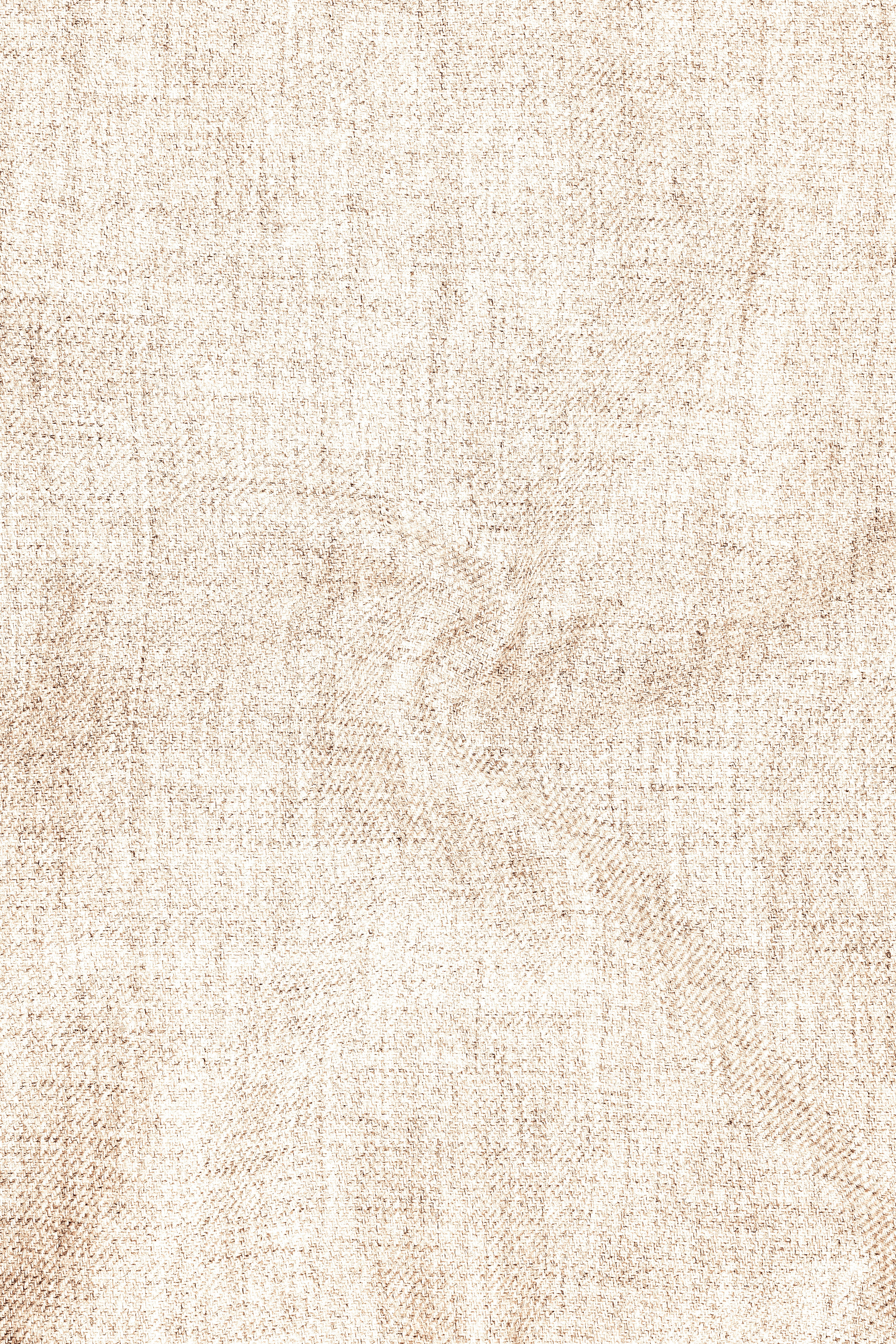 Velour-Derby Cream Textured Tweed Single Breasted Trench Coat