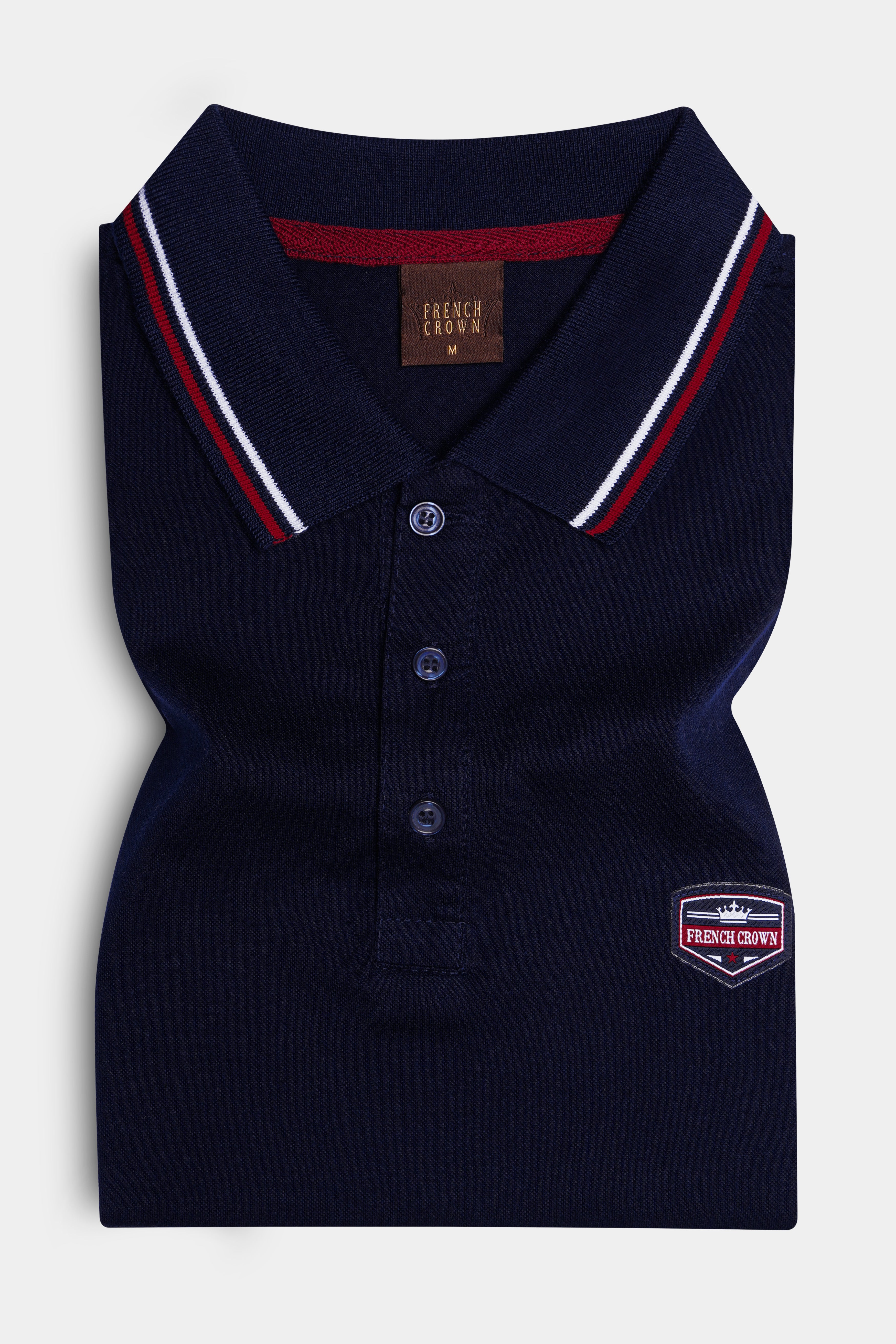 Nivoro-Jaguar Blue Premium Cotton Pique Polo