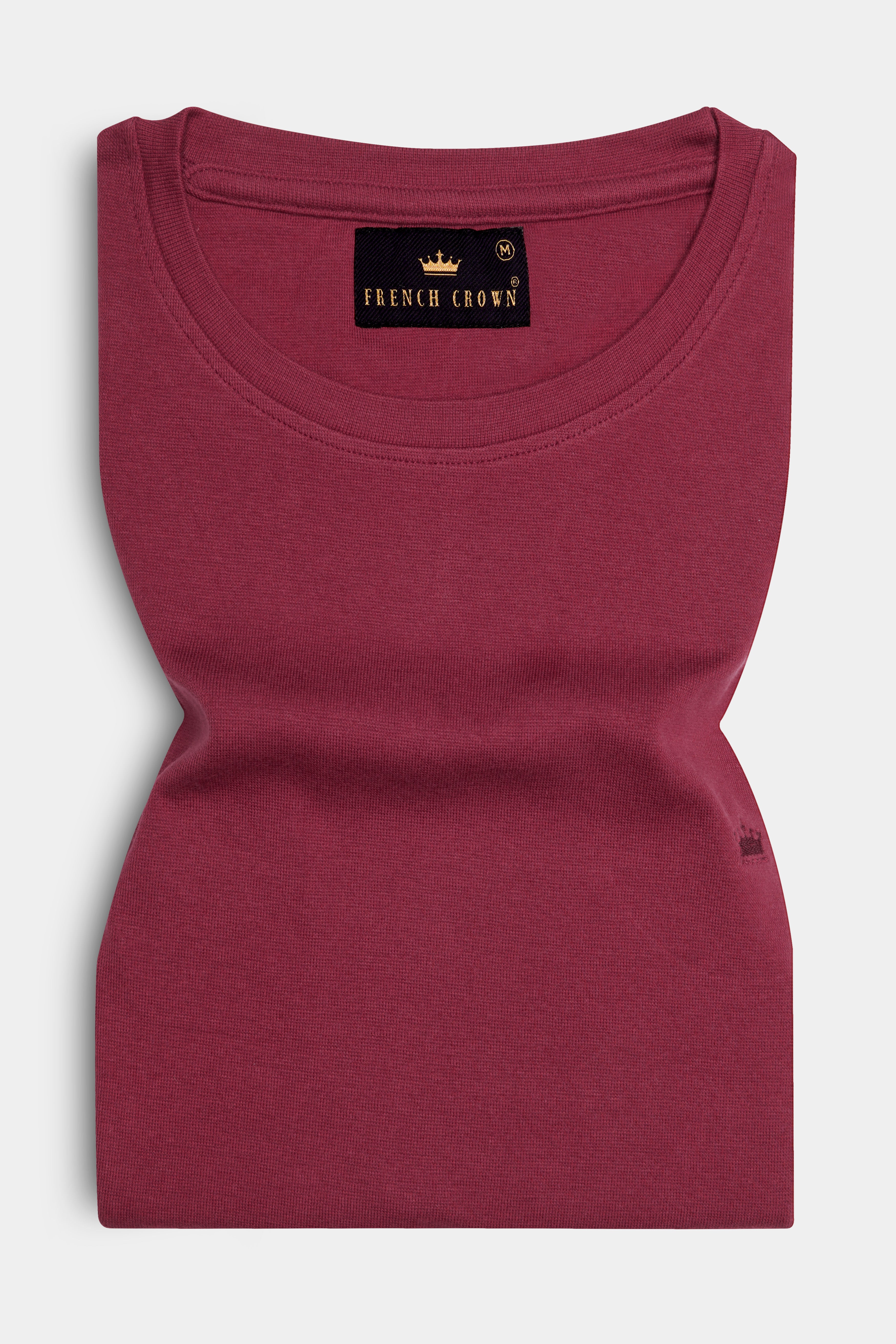 Vinora-Wine Berry Premium Cotton T-Shirt
