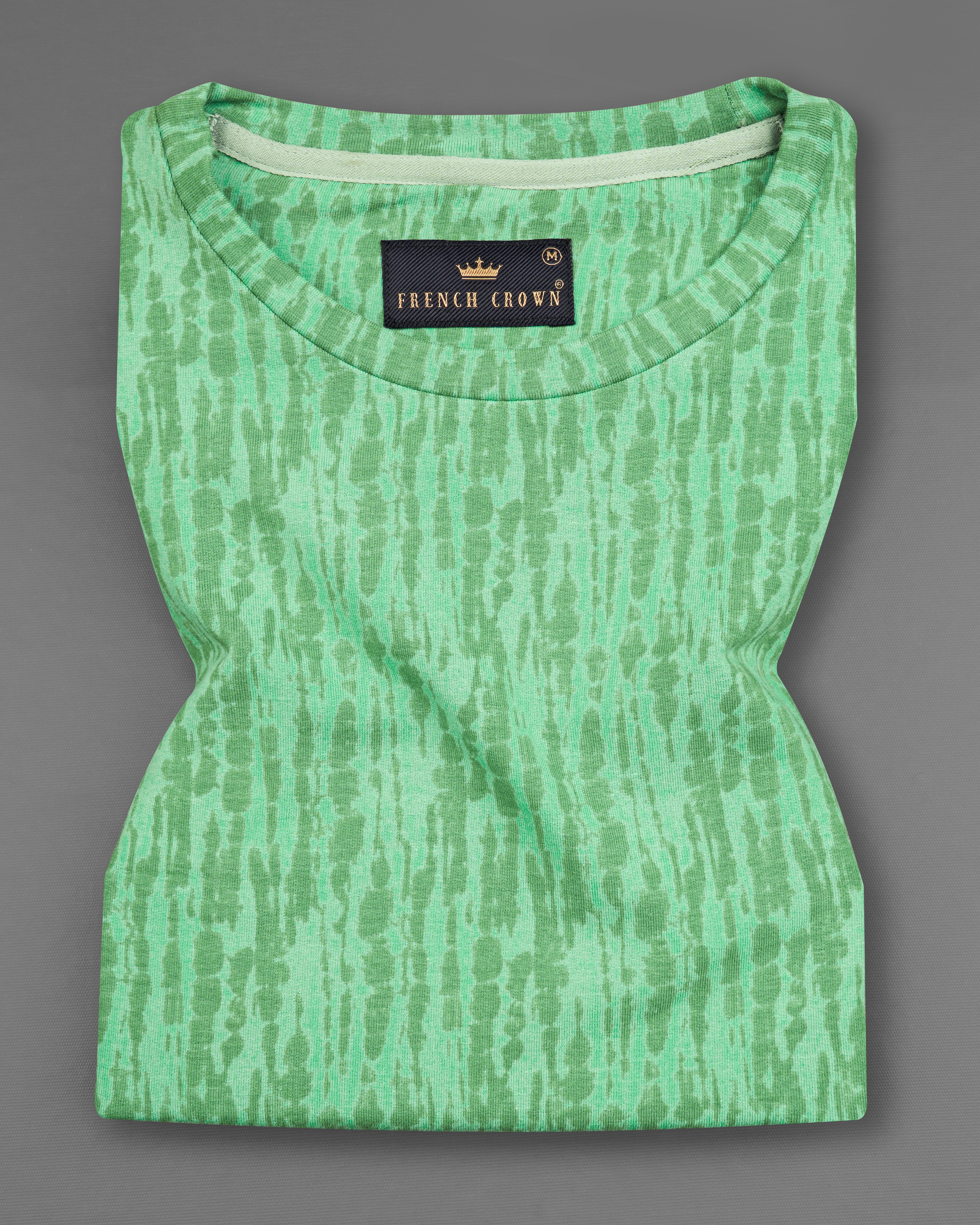 Aqua Forest Green Super Soft Premium Organic Cotton Jersey T-shirt TS829-S, TS829-M, TS829-L, TS829-XL, TS829-XXL