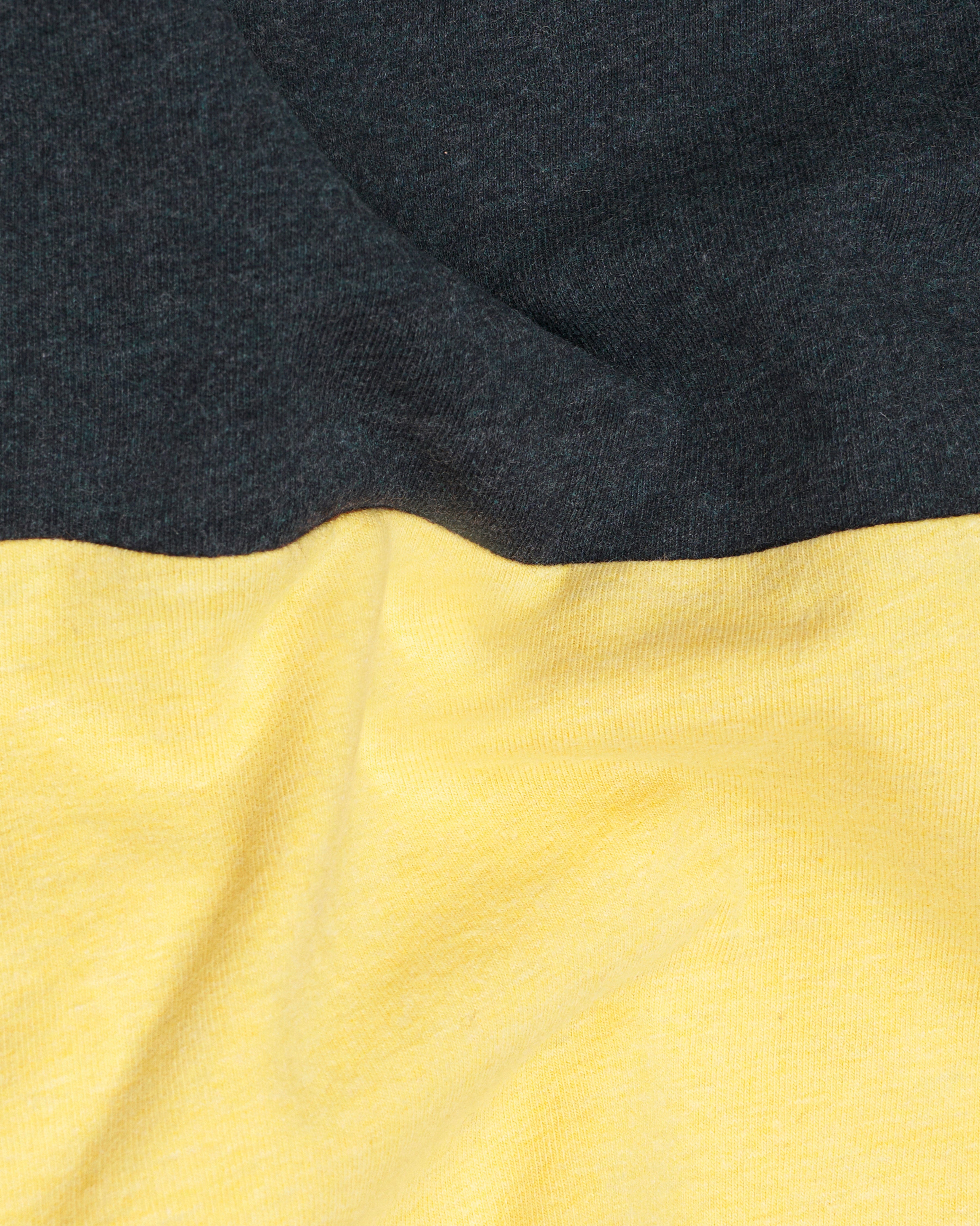 Gunmetal Gray and Marzipan Yellow Premium Cotton T-Shirt TS848-S, TS848-M, TS848-L, TS848-XL, TS848-XXL